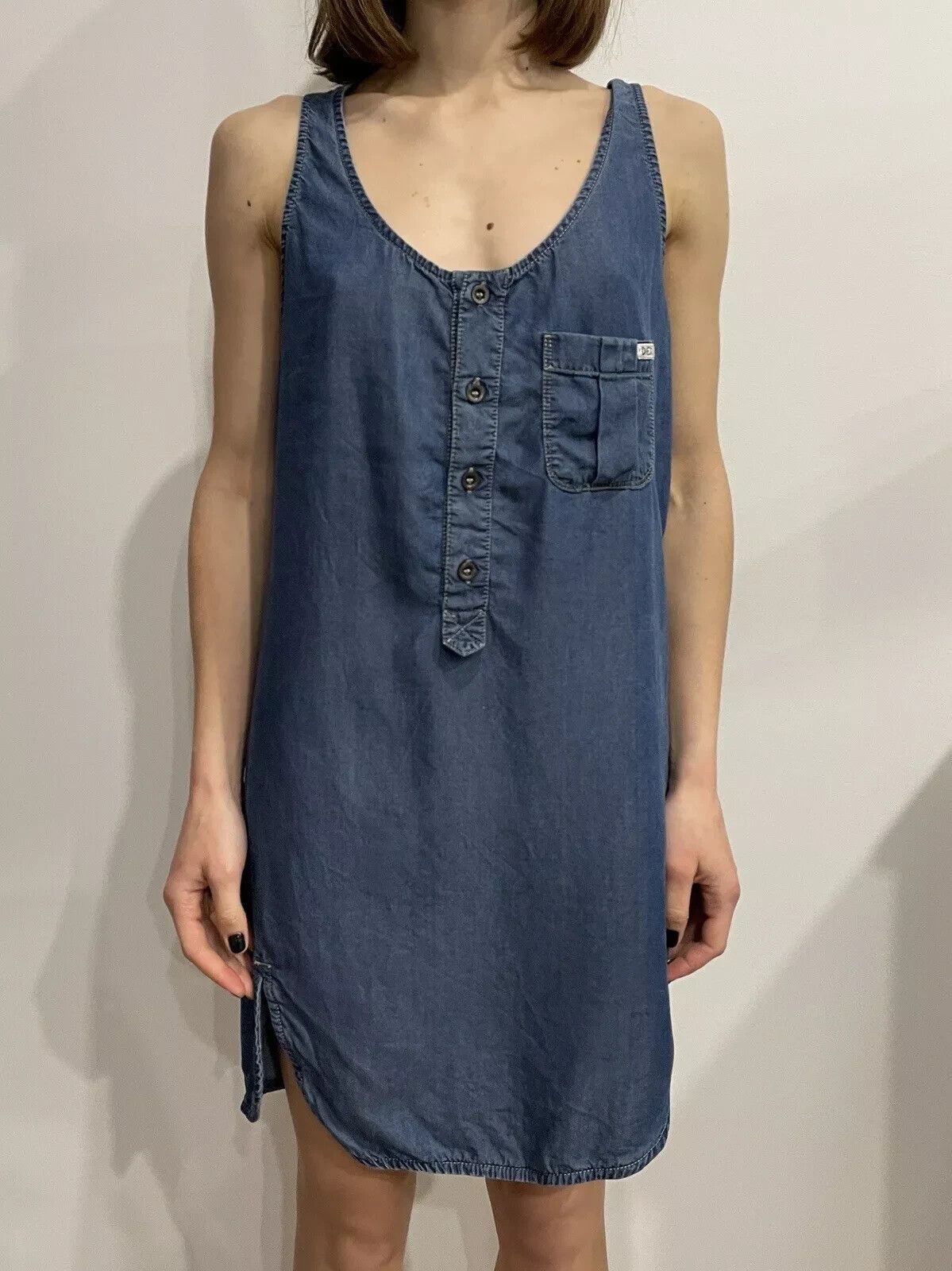 Diesel Diesel lyocell Denim Summer Dress Womens Size XS Size XS / US 0-2 / IT 36-38 - 2 Thumbnail