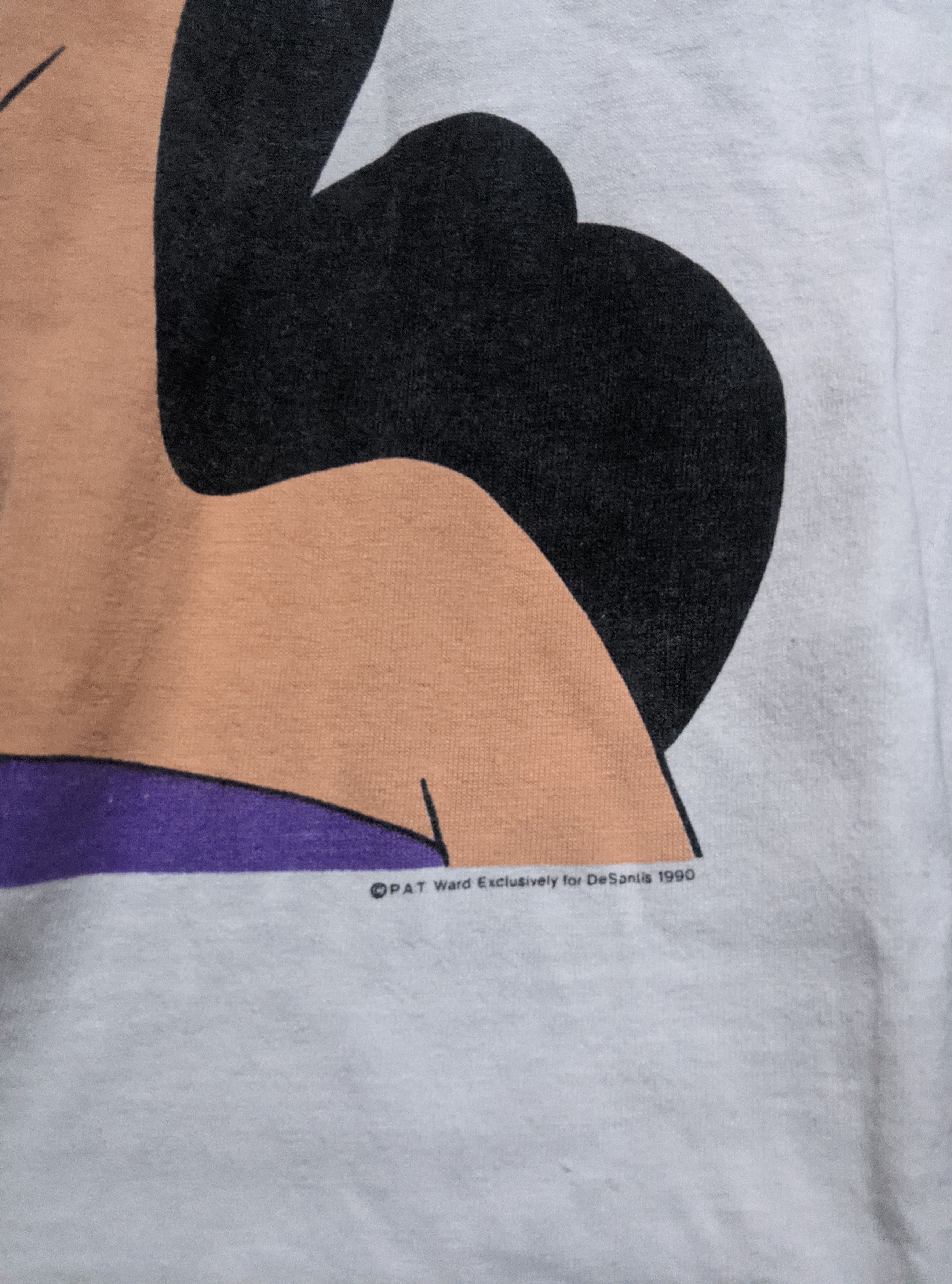 Other Vintage 1990 Natasha Rocky and bullwinckle Kurt Cobain t Size US XL / EU 56 / 4 - 11 Thumbnail