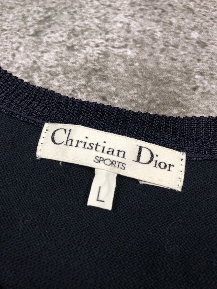 Christian Dior Monsieur × Dior × Vintage Vintage Christian Dior Knit Vest Size US S / EU 44-46 / 1 - 5 Thumbnail