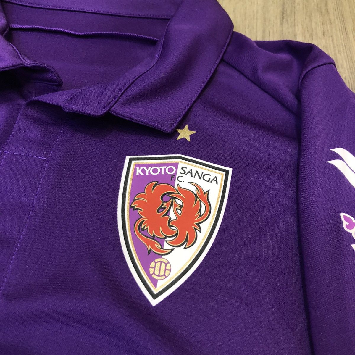 Japanese Brand Kyoto Sanga FC 13/14 home shirt Size US S / EU 44-46 / 1 - 4 Thumbnail