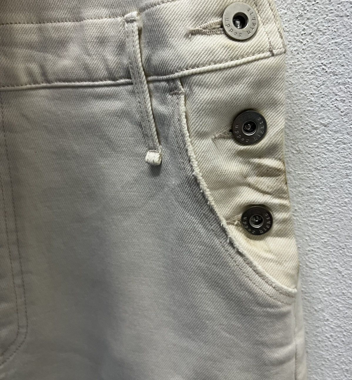 Japanese Brand VINTAGE JAPANESE BRAND UPPER HIGHTS OVERALLS Size US 32 / EU 48 - 7 Thumbnail