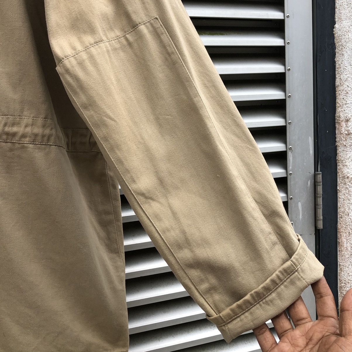 Vintage Vintage 80s The Kettle Creek Canvas Co Khakis Safari Jacket Size US L / EU 52-54 / 3 - 10 Thumbnail