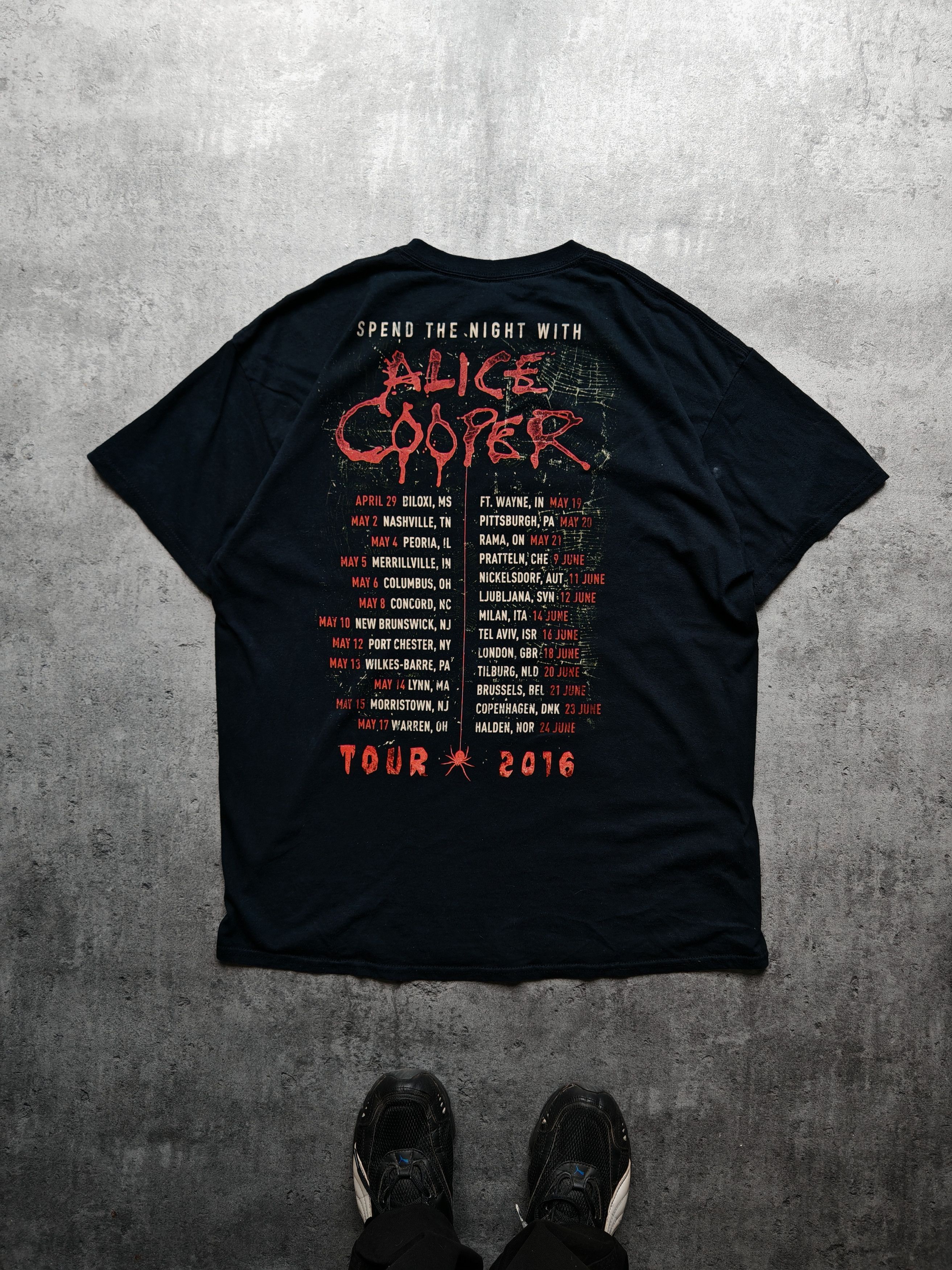 Gildan Alice Cooper Gildan SWAG Y2K Merch Opium Size US XL / EU 56 / 4 - 2 Thumbnail