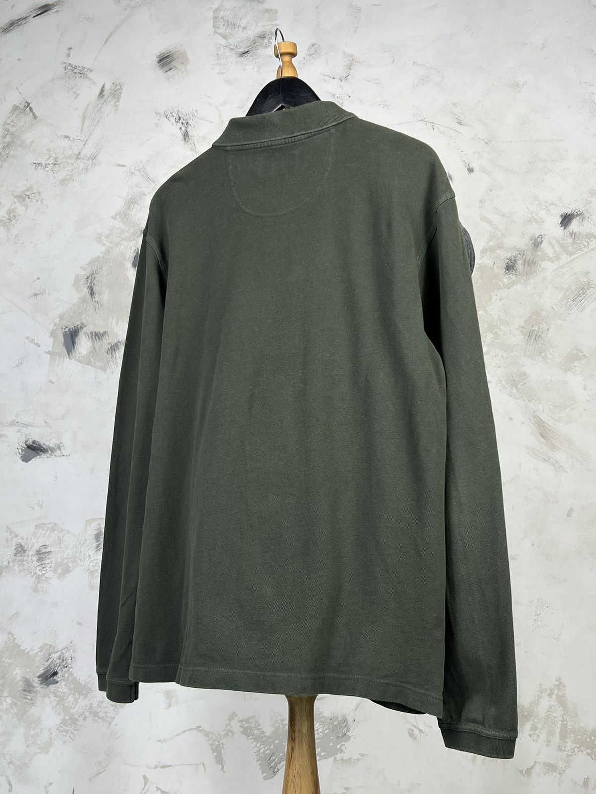Barbour Barbour Long Sleeve Polo Shirt Size XL - XXL Size US XXL / EU 58 / 5 - 2 Thumbnail