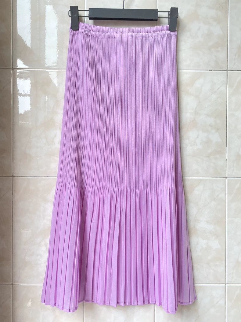 Issey Miyake issey miyake size:1 Pinkish-purple skirt Size 31" - 1 Thumbnail