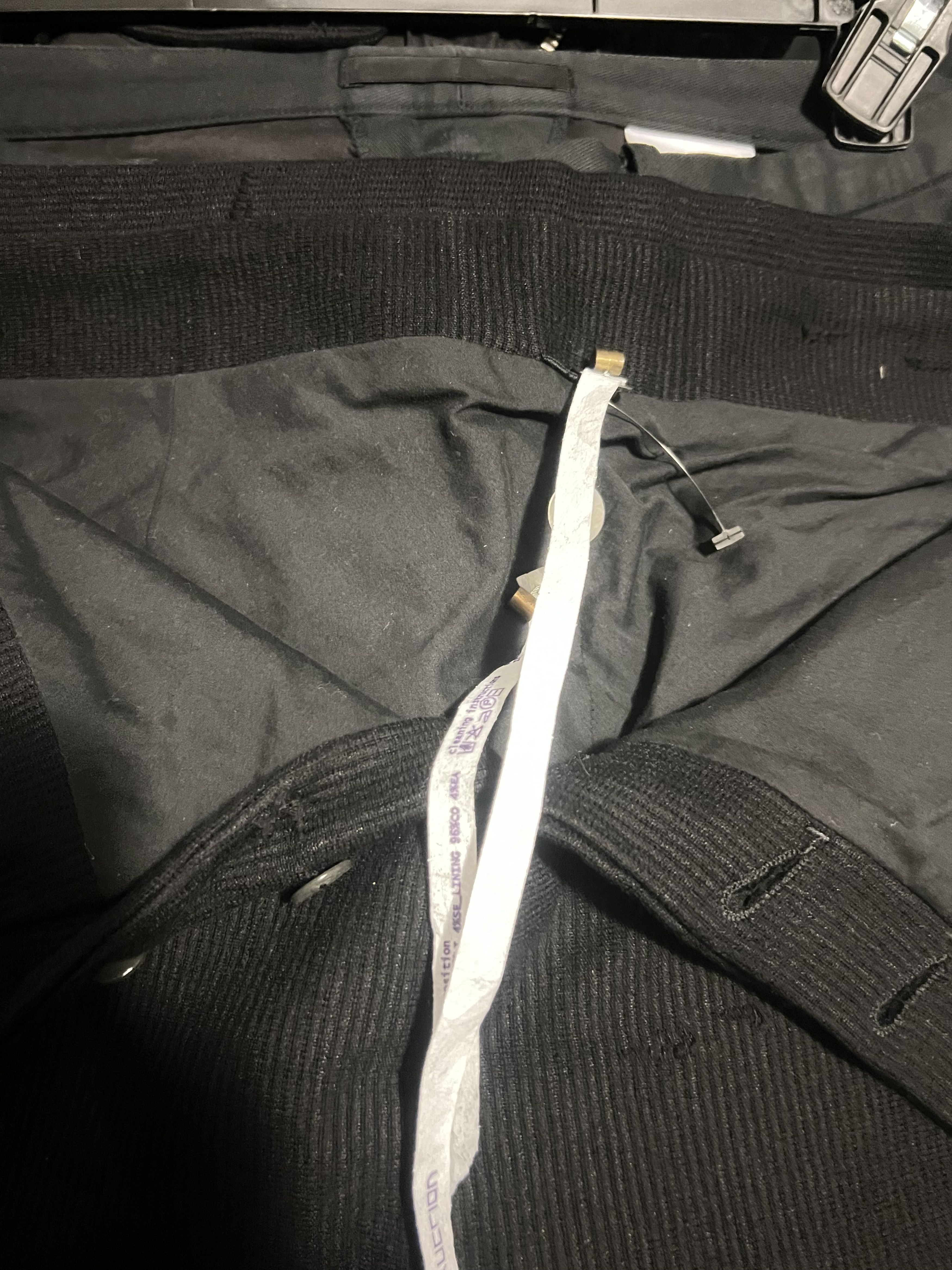 Label Under Construction NWOT $1099 Scarred Cotton Linen Easy Pants Size US 36 / EU 52 - 8 Thumbnail