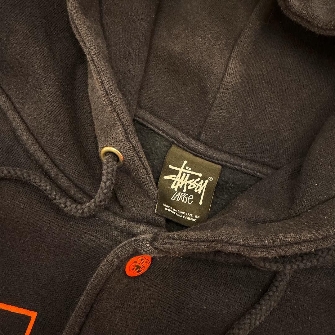 Stussy Stussy Vintage Varsity Button Up Hoodie (L) Size US L / EU 52-54 / 3 - 2 Thumbnail