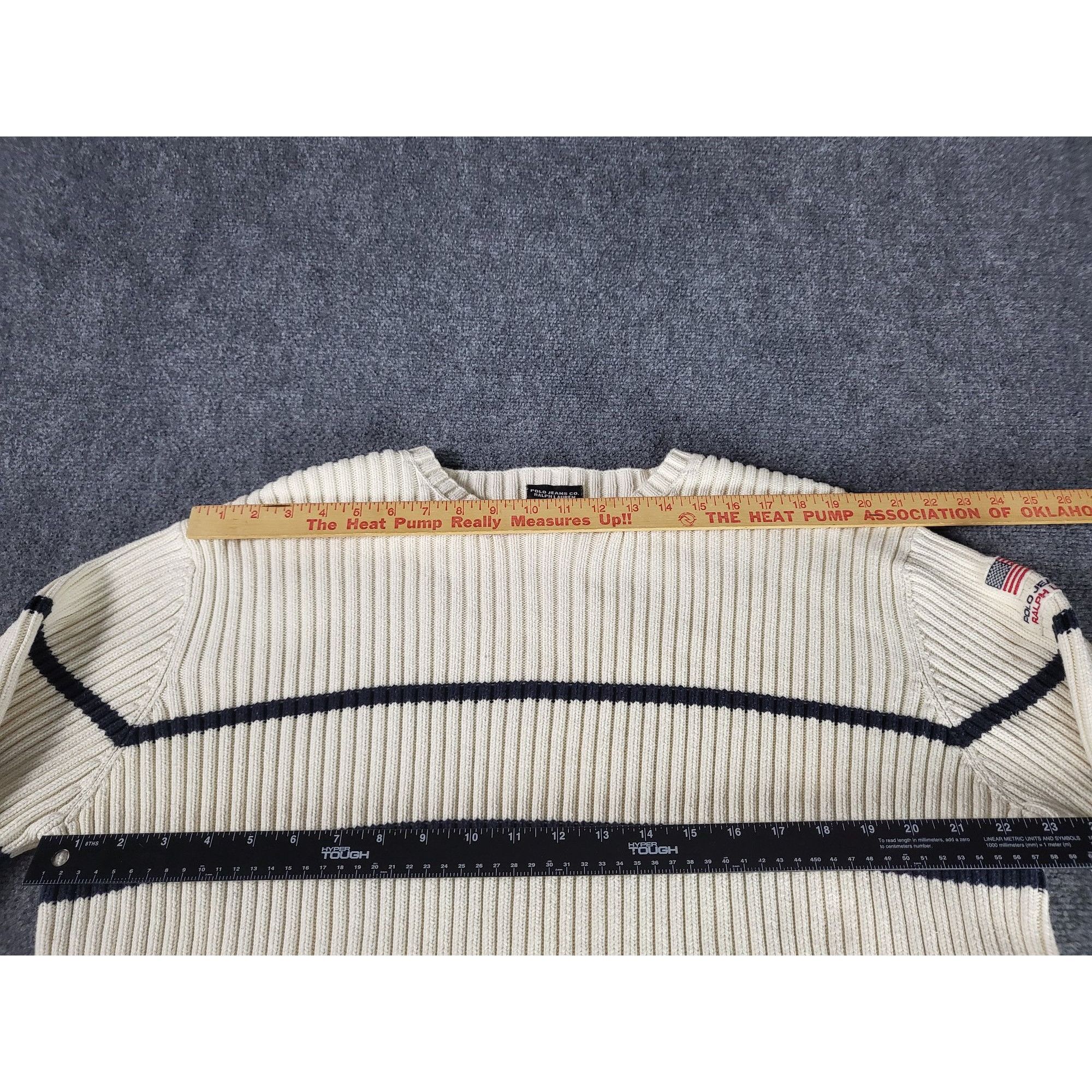 Polo Ralph Lauren Vintage Polo Ralph Lauren Heavy Cable Knit Sweater Men Sz XL Size US XL / EU 56 / 4 - 5 Thumbnail