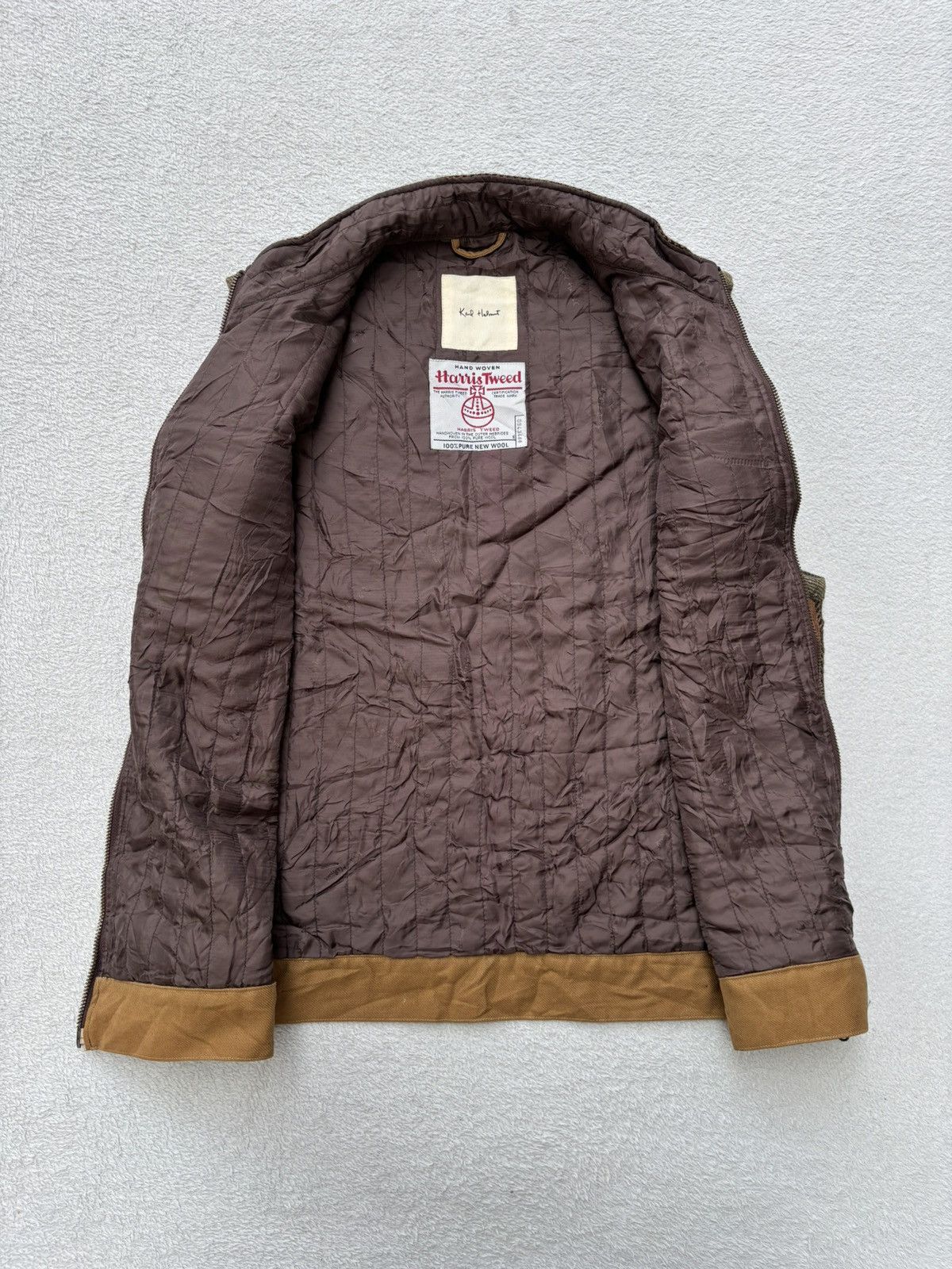 Harris Tweed Karl Helmut x Harris Tweed Patchwok Vest Size US M / EU 48-50 / 2 - 2 Thumbnail