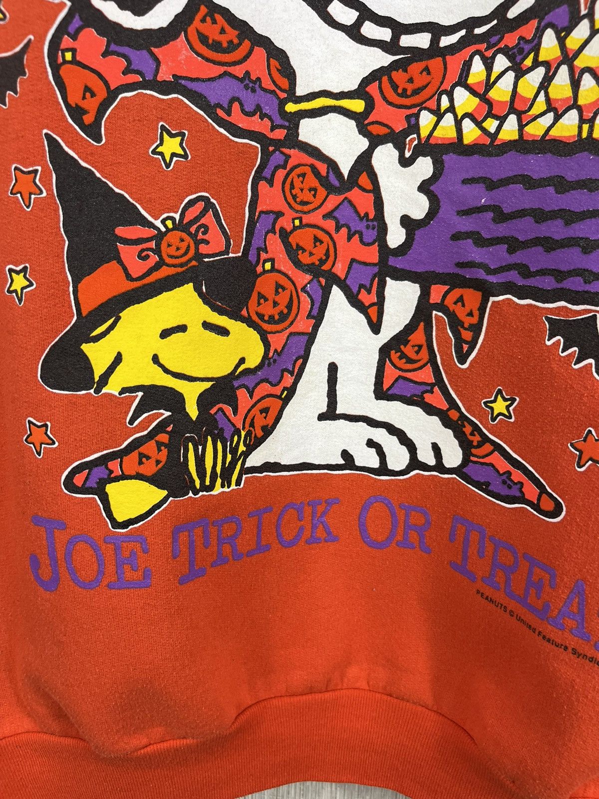 Peanuts × Vintage Vintage 80s Peanuts Joe trick or treat sweatshirt Halloween Size US M / EU 48-50 / 2 - 9 Thumbnail