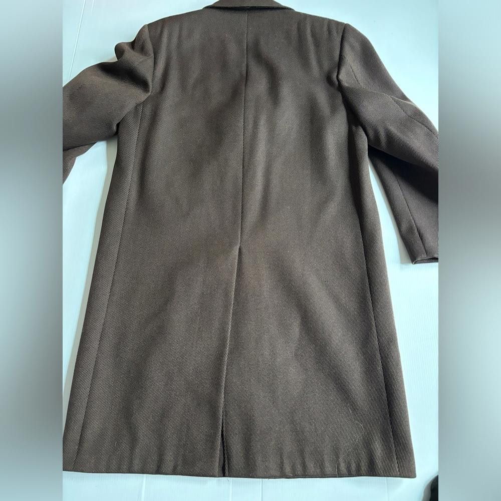 Designer Vintage 70s wool Car Coat Size US S / EU 44-46 / 1 - 2 Thumbnail