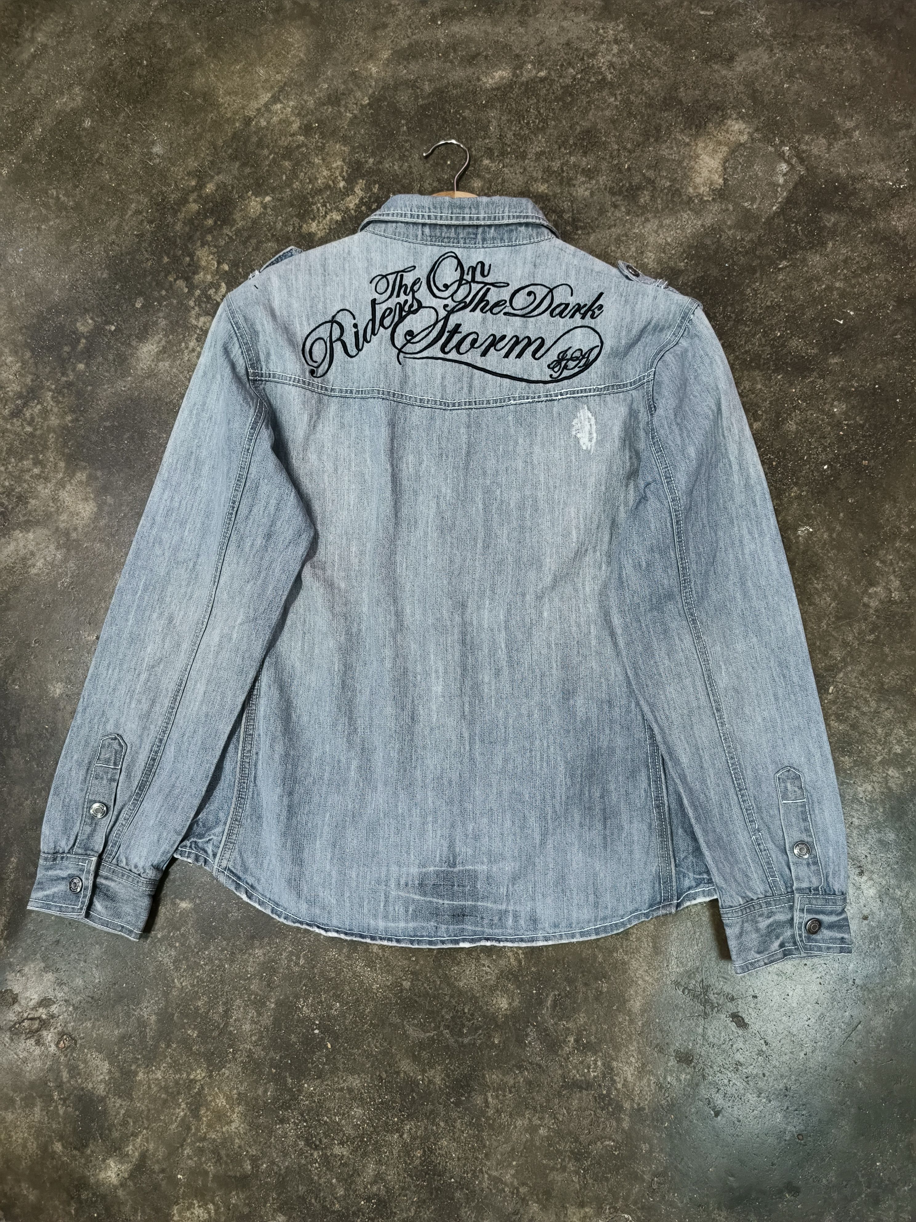 In The Attic IN THE ATTIC DENIM SHIRT BUTTON Size US M / EU 48-50 / 2 - 6 Thumbnail
