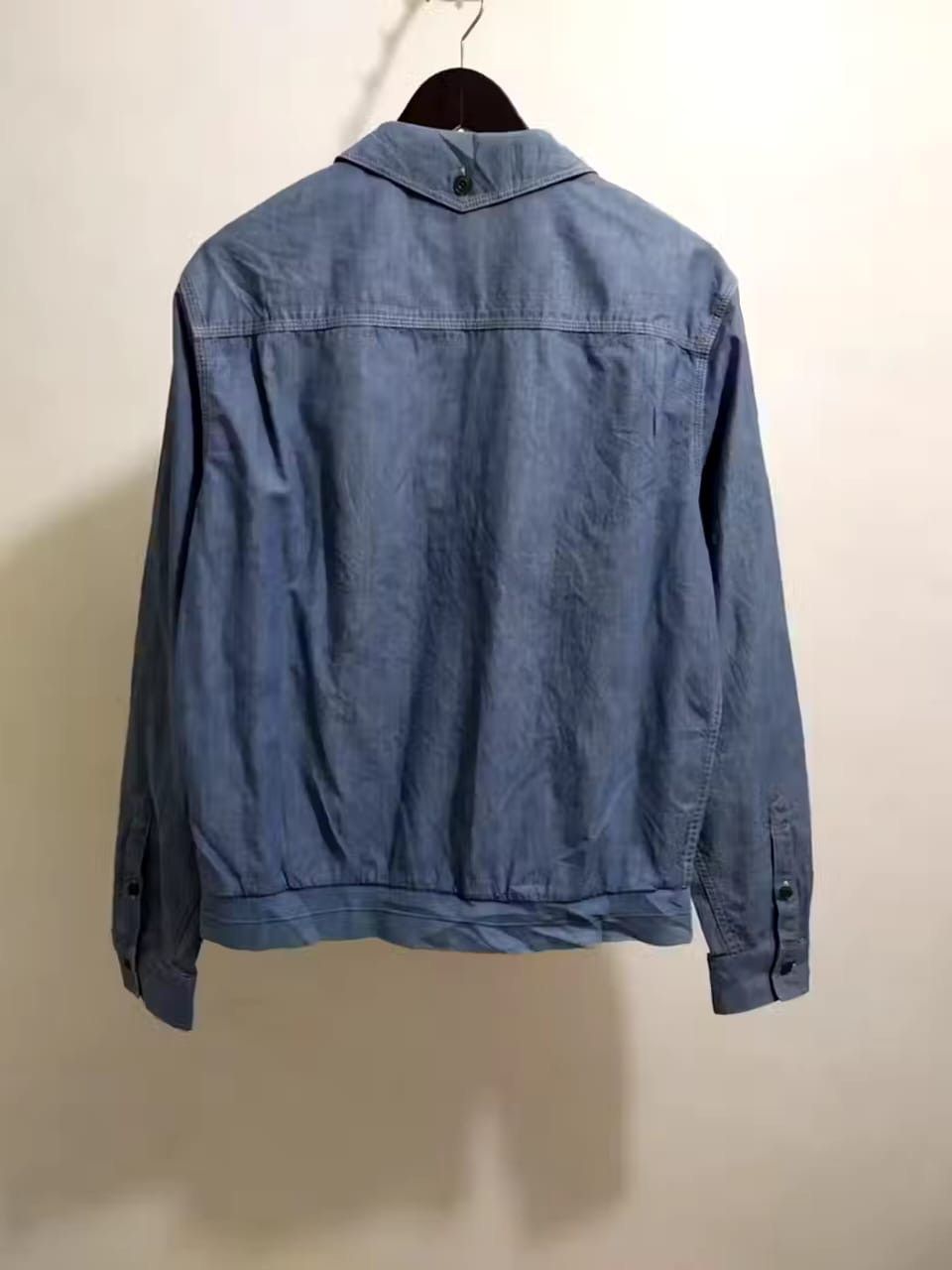 Lemaire × Uniqlo Uniqlo X Lemaire Chambray Classic Worker Jacket Size US L / EU 52-54 / 3 - 8 Thumbnail