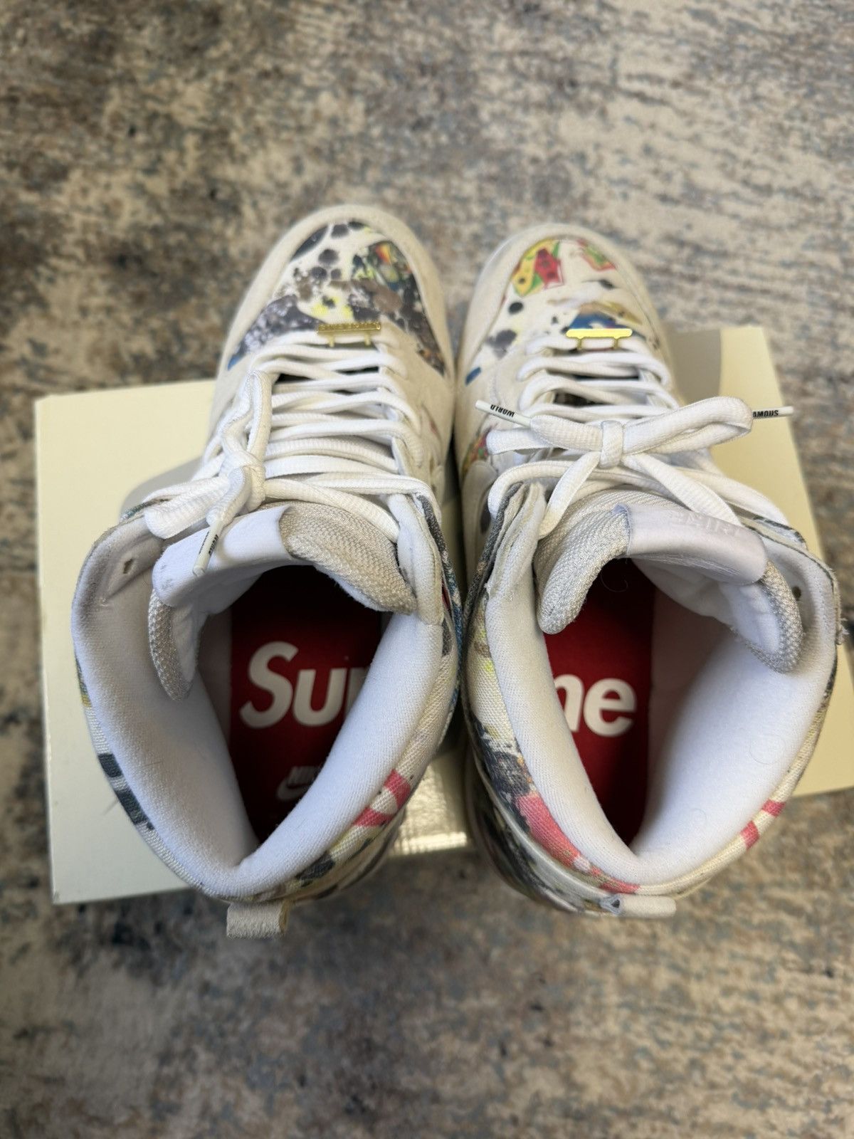 Supreme Supreme X Rammellzee nike dunk Size US 13 / EU 46 - 2 Thumbnail
