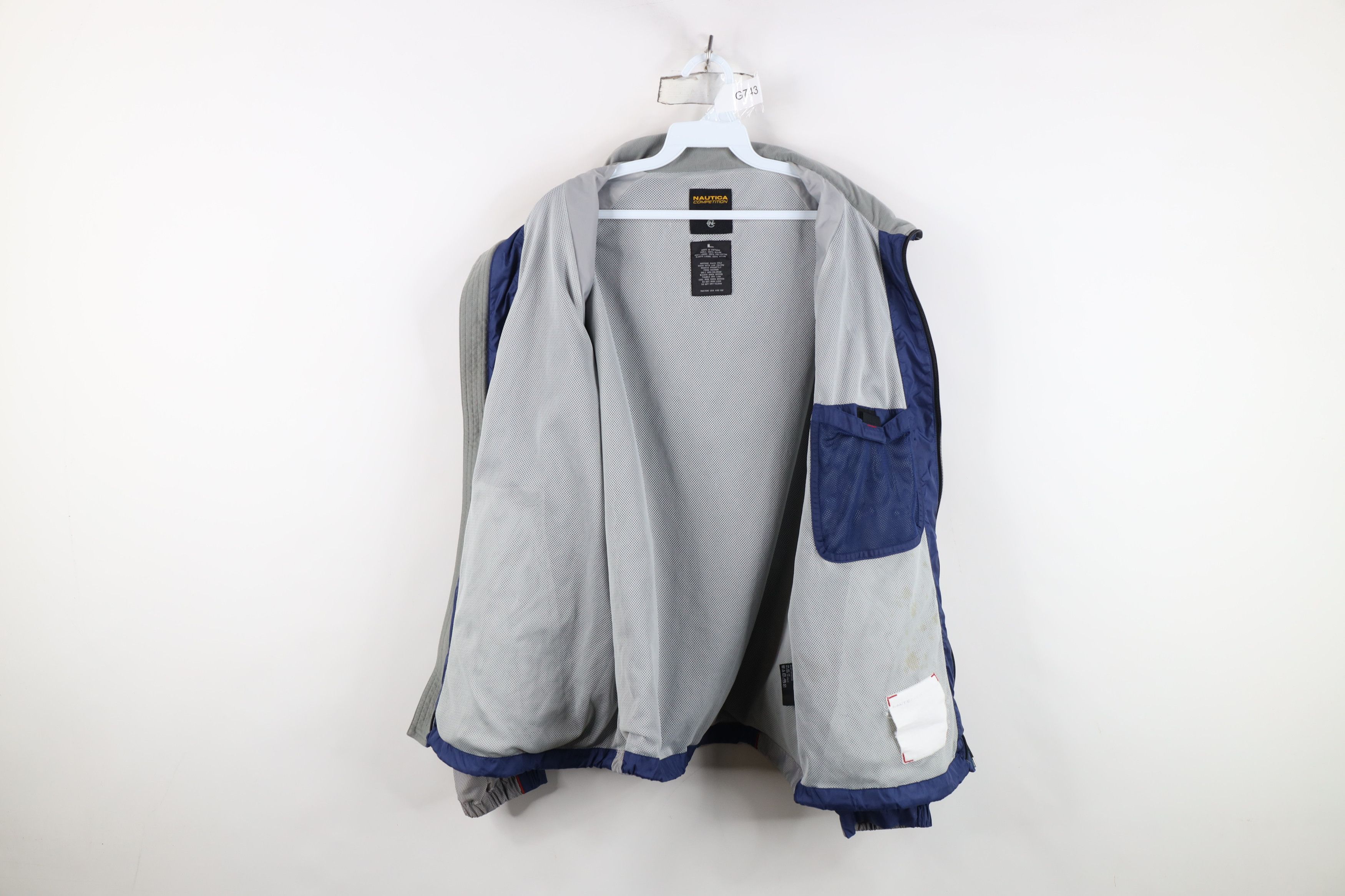 Nautica Vintage 90s Nautica Competition Windbreaker Jacket Size US L / EU 52-54 / 3 - 12 Thumbnail
