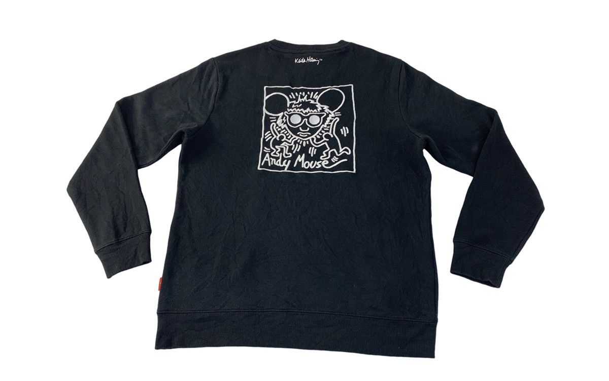 Keith Haring Keith Haring X Andy Mouse Box Logo Pop Art Pullover Style Size US M / EU 48-50 / 2 - 1 Thumbnail