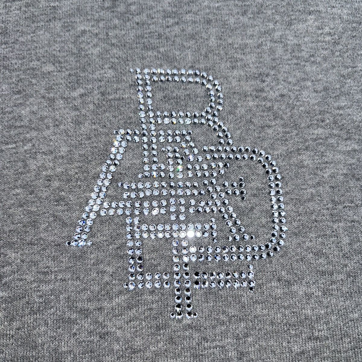 Bape × Swarovski Vintage Bape Swarovski College Logo Full Zip Hoodie Size US M / EU 48-50 / 2 - 5 Thumbnail