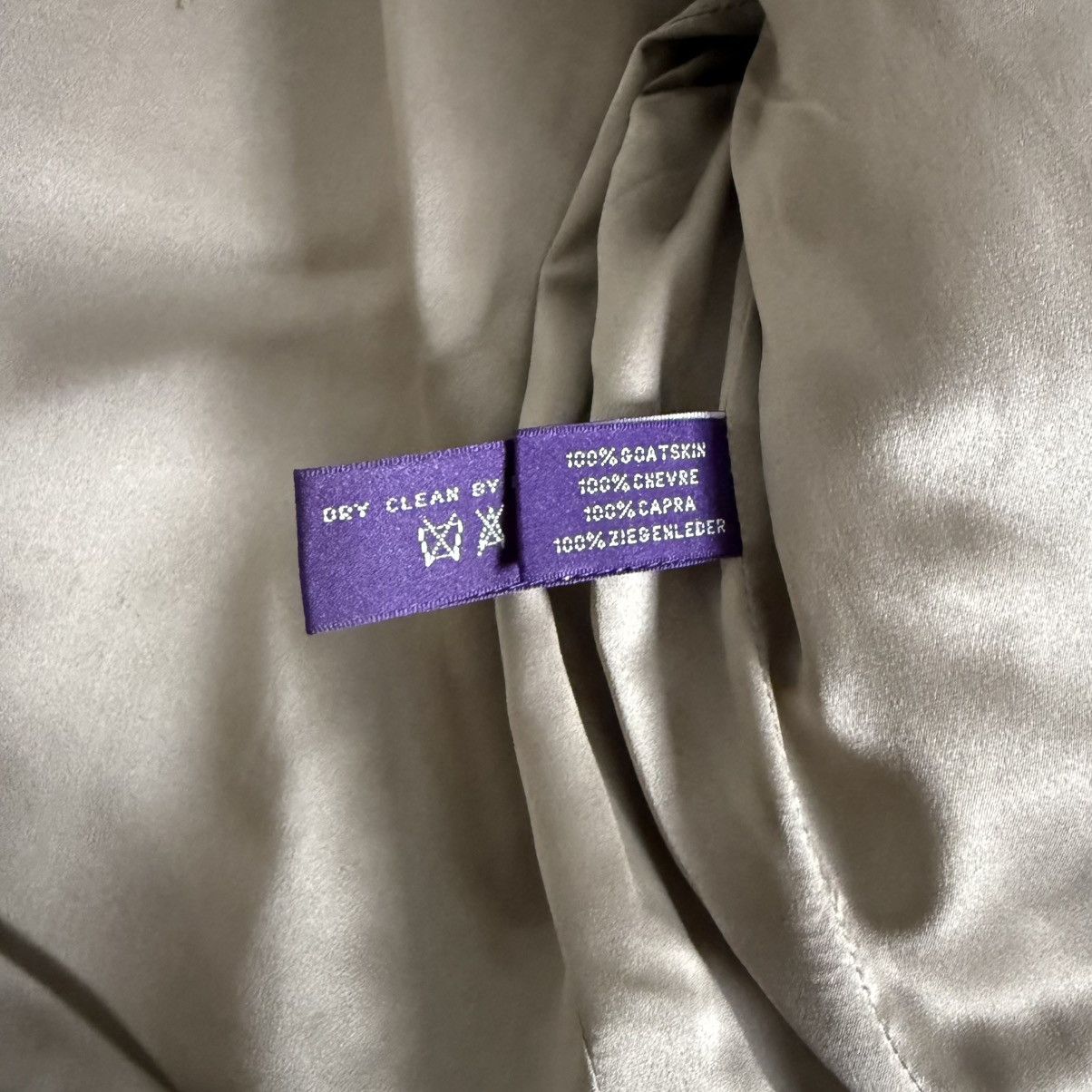 Ralph Lauren Purple Label Ralph Lauren Purple Label Goatskin Leather Biker Jacket Size US S / EU 44-46 / 1 - 6 Thumbnail