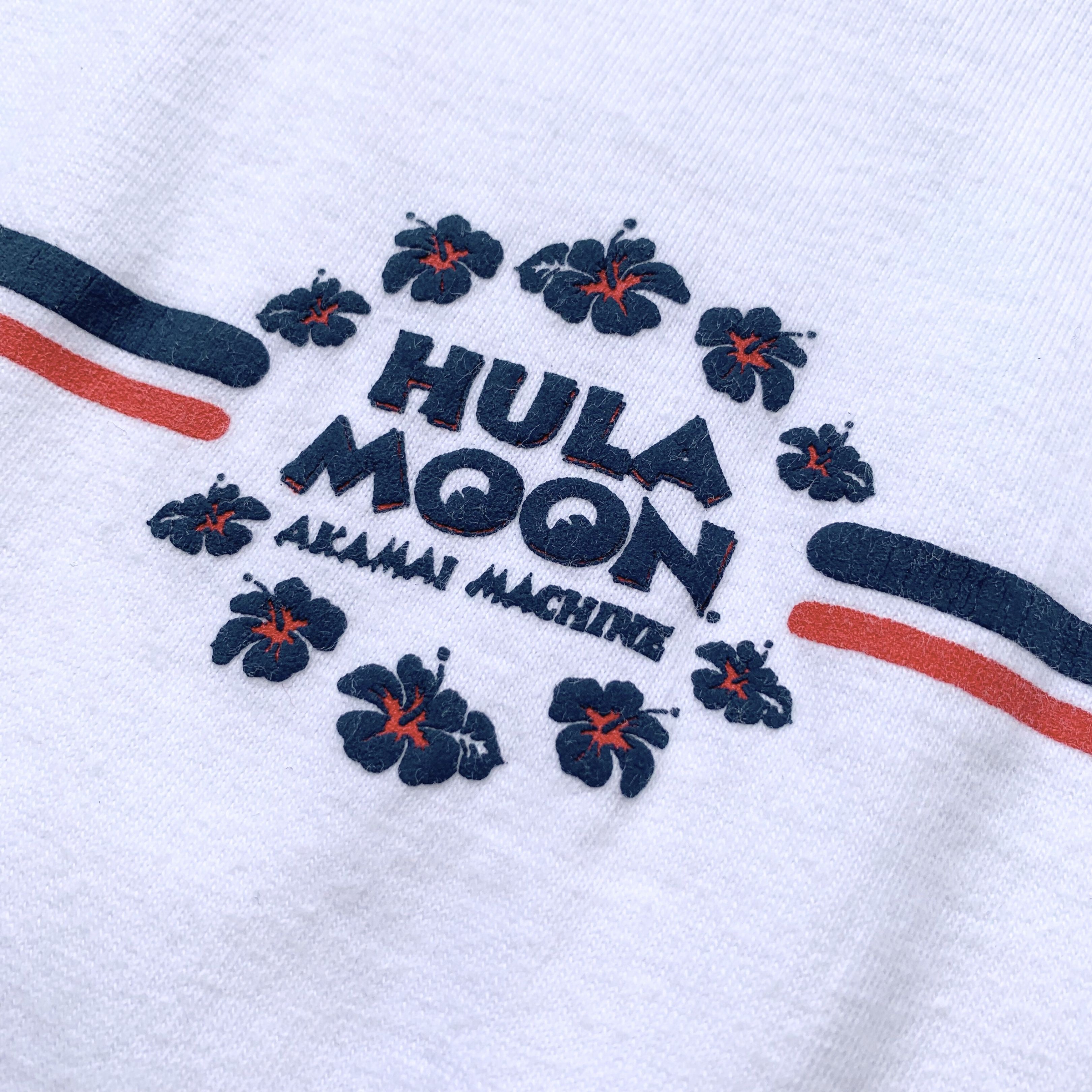 Japanese Brand Mooneyes Hulamoon Akamai Machine Japan Fitted Vintage Tee Size US S / EU 44-46 / 1 - 5 Thumbnail