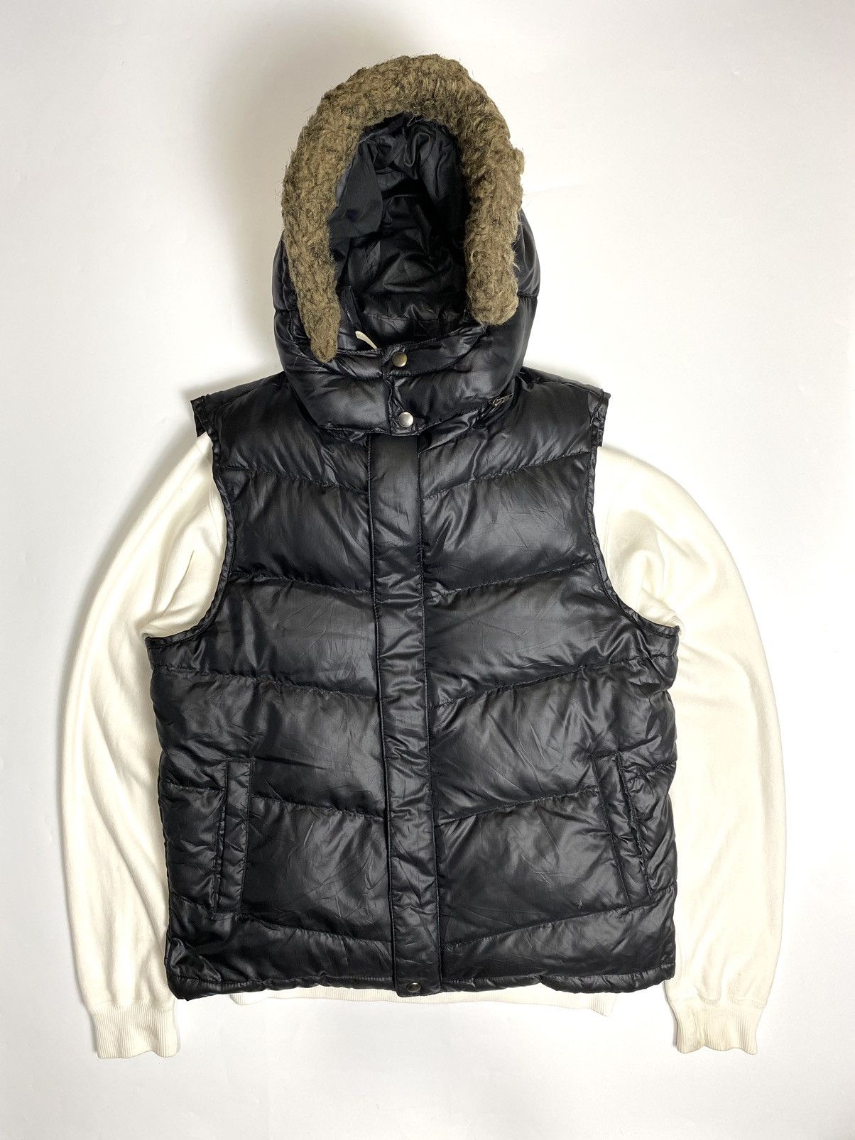 fur faux down vest ifsixwasninestyle lgb style