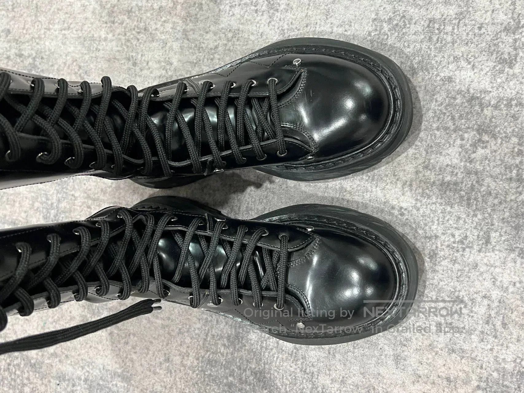 Alexander McQueen alexander mcqueen knight boots in black. Size US 8 / EU 41 - 3 Thumbnail
