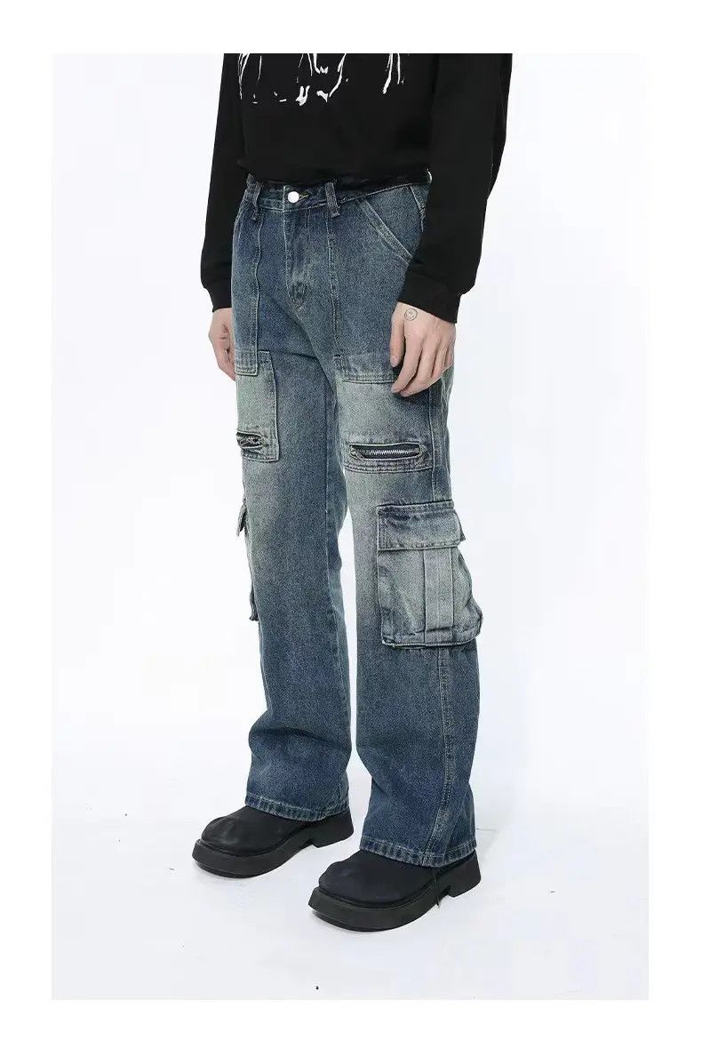 Designer × Japanese Brand Vintage Hip Hop Street Comfort Loose Casual Pants Size US 31 - 3 Thumbnail