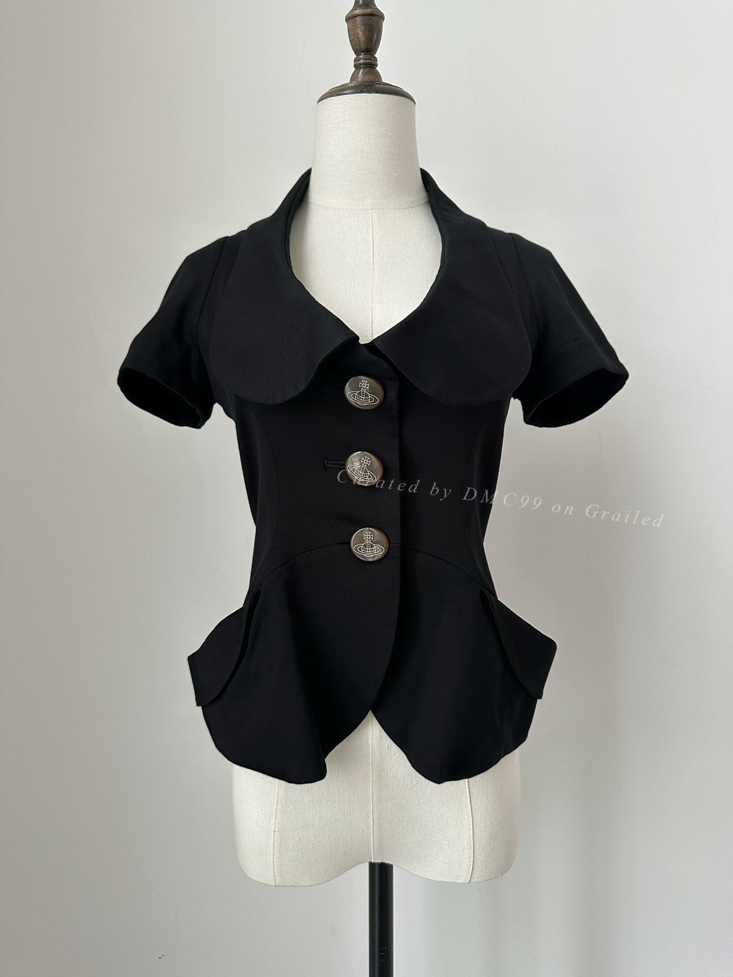 Vivienne Westwood Vivienne Westwood Bustle Collar Blazer Top Size S / US 4 / IT 40 - 1 Thumbnail