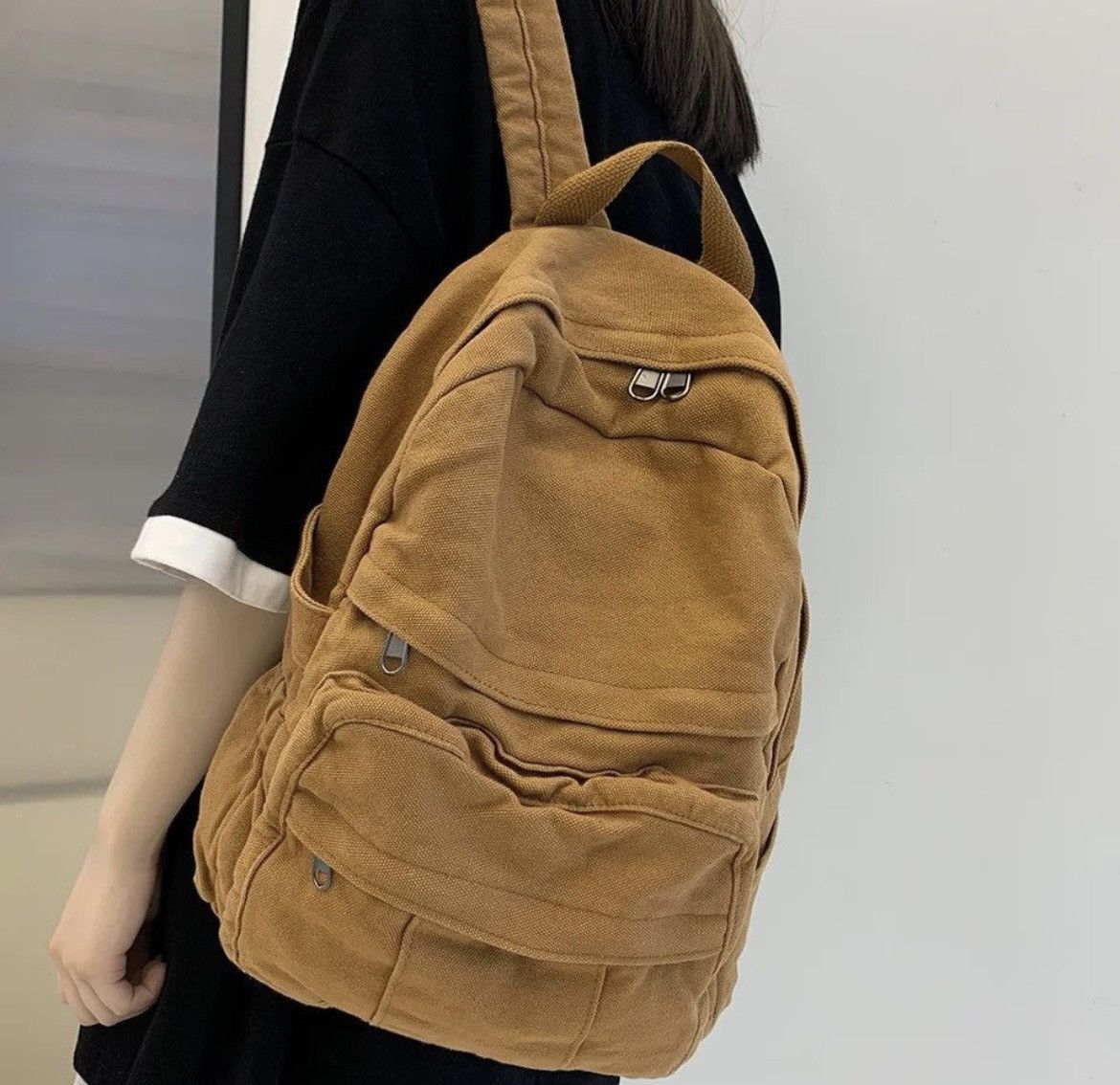 Vintage Vintage Backpack Bag Size ONE SIZE - 2 Thumbnail