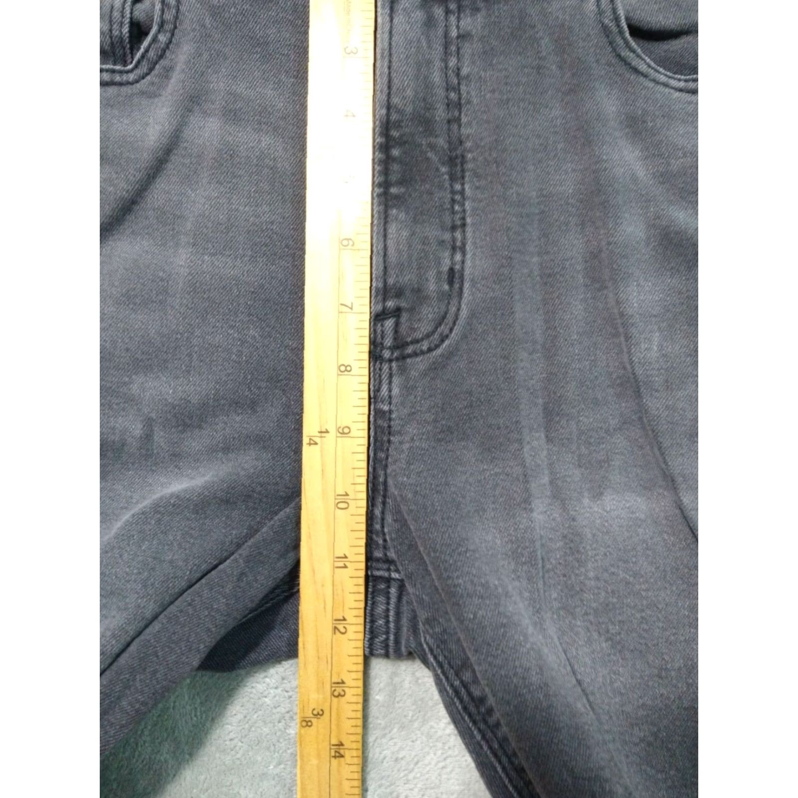 American Eagle Outfitters American Eagle Jeans Women 6 Black Denim Mom Stretch High Rise Festival Womens Size 30" / US 8 / IT 44 - 4 Thumbnail