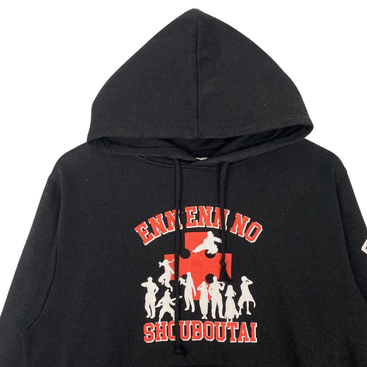 Vintage Vintage Een Enn No Shouboutai Hoodie Sweater Black Size L Size US L / EU 52-54 / 3 - 4 Thumbnail