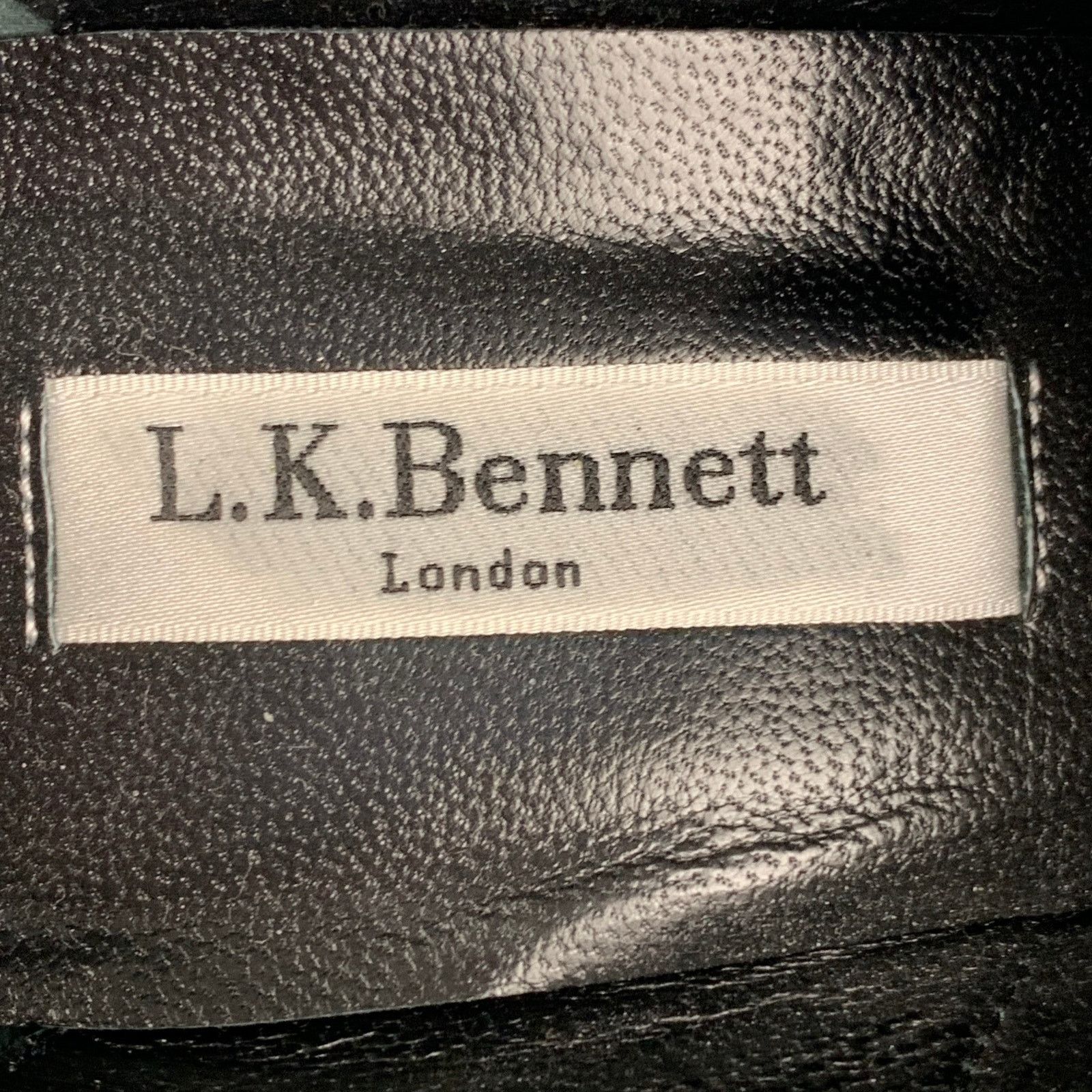 LK Bennett L.K.BENNETT Size 6 Black Leather Boots Size US 6 / IT 36 - 6 Thumbnail