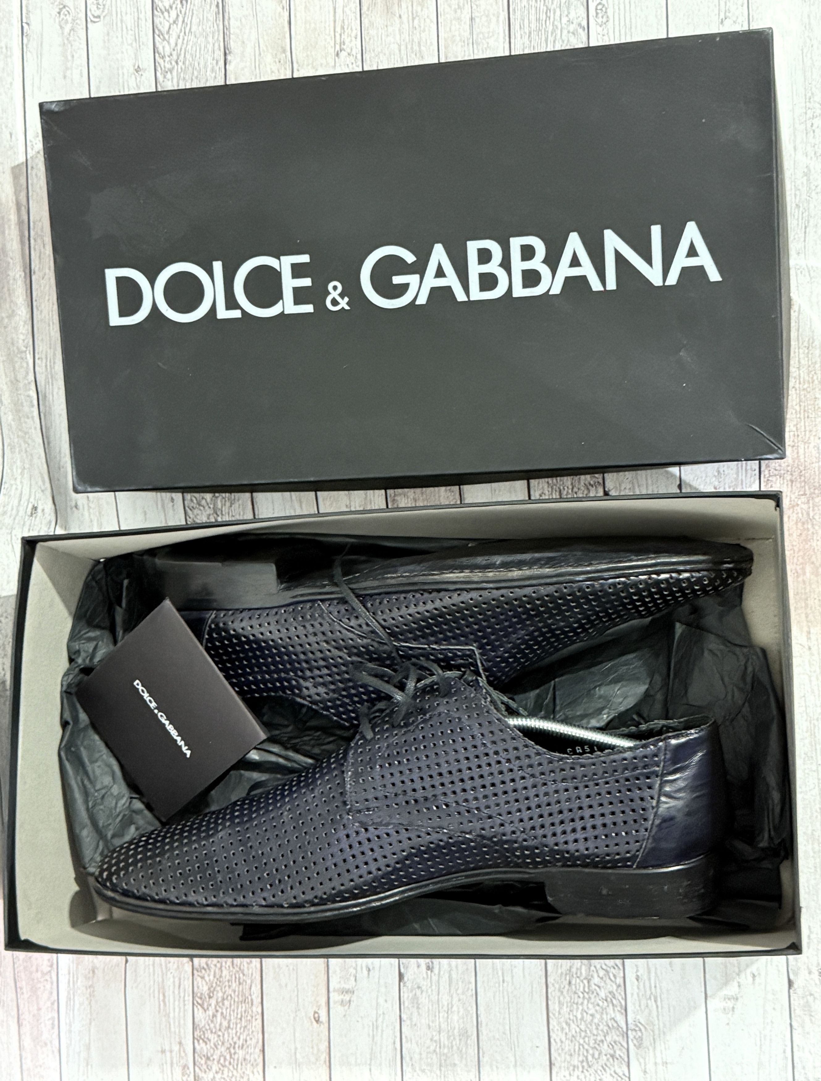 Dolce & Gabbana Dolce & Gabanna perforated shoes Size US 11 / EU 44 - 21 Thumbnail
