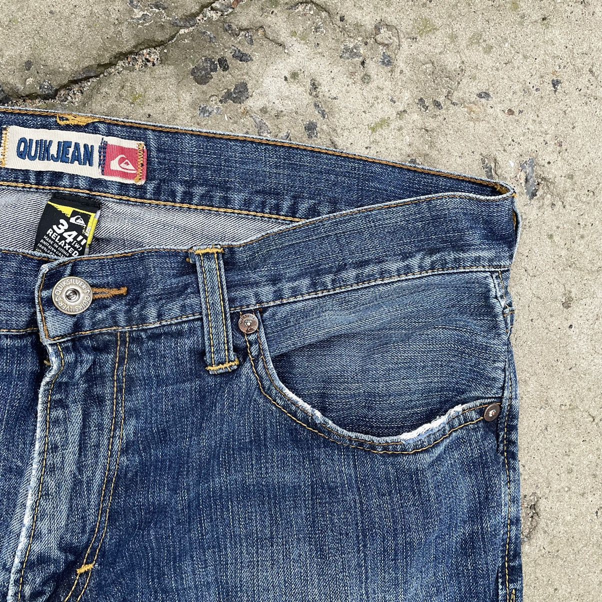 Quiksilver × Vintage Vintage Denim Jeans Quicksilver 34 Style USA Y2K 90s Baggy Size US 34 / EU 50 - 8 Thumbnail