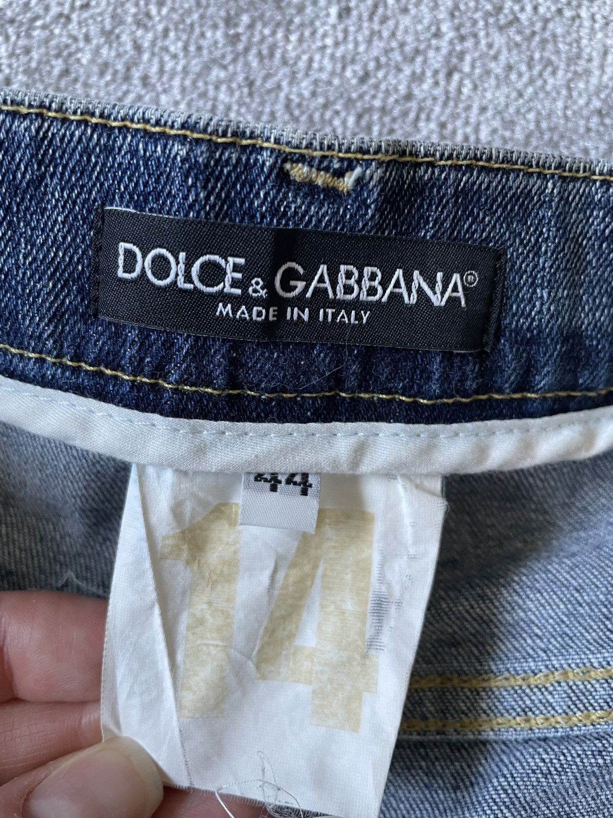 Dolce & Gabbana Slim Washed Jeans Size US 34 / EU 50 - 5 Thumbnail