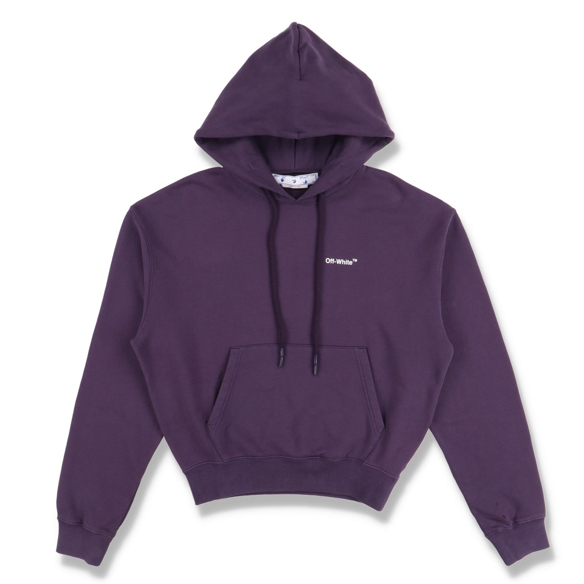 Off-White Purple Caravaggio Crowning Oversized Hoodie Size US XS / EU 42 / 0 - 7 Thumbnail