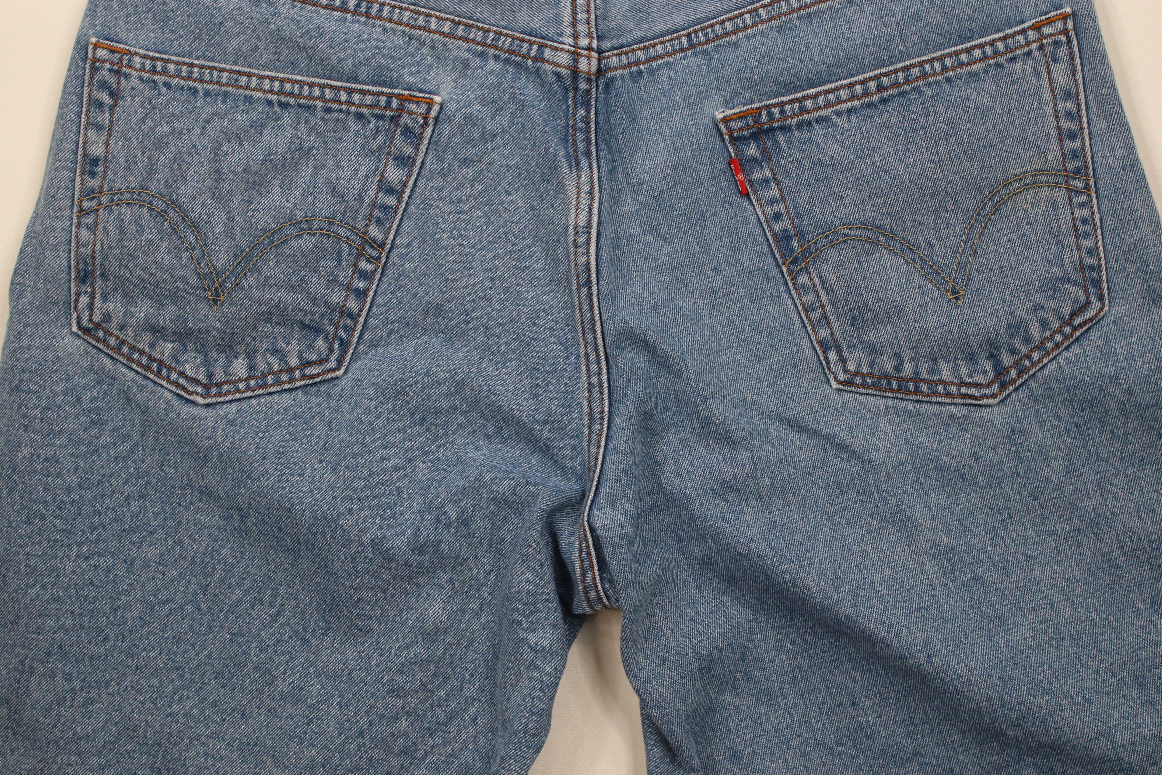 Levi's × Vintage Vintage Y2K 2004 Levis 550 Fit Denim Jean Shorts Jorts Size US 36 / EU 52 - 13 Thumbnail