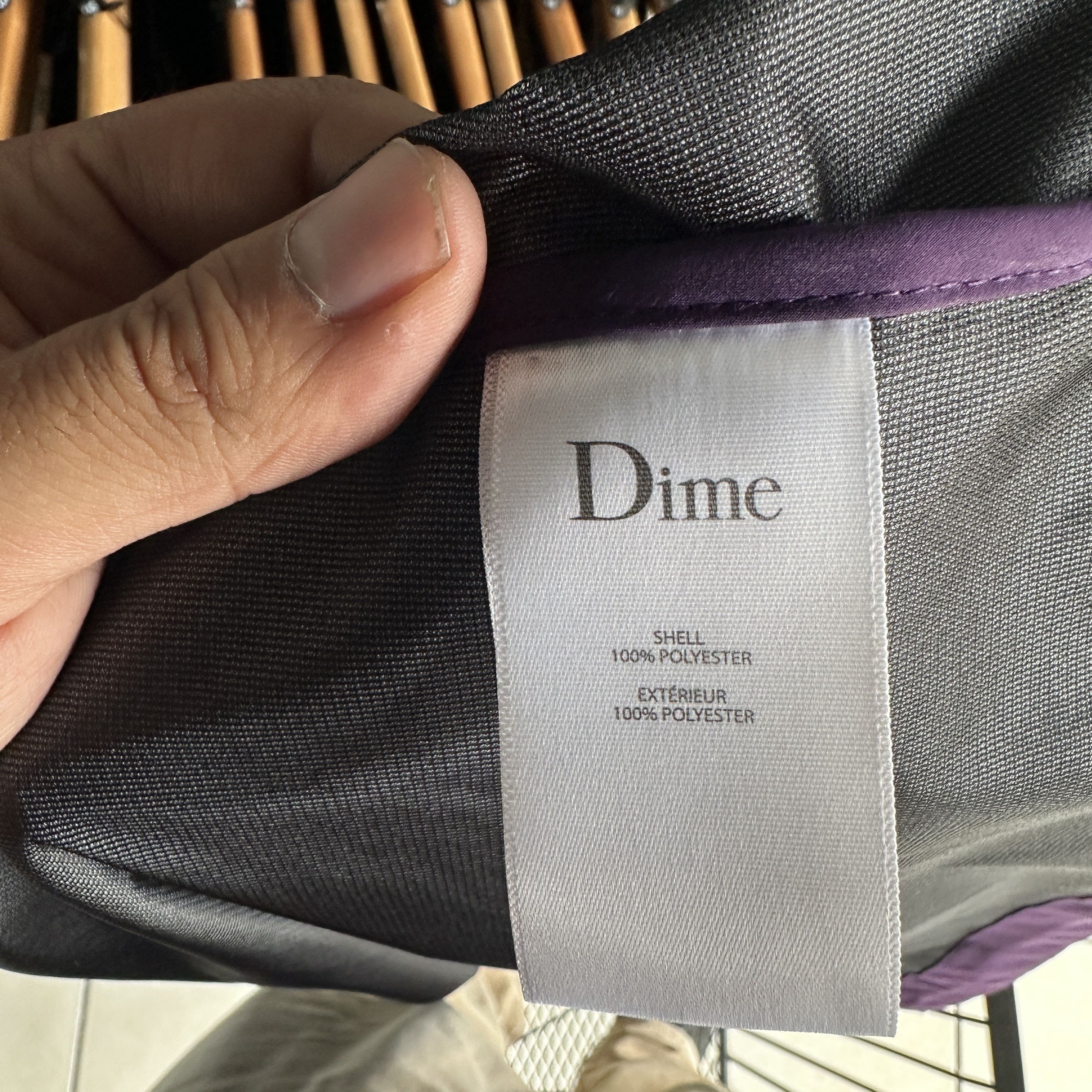 Dime Dime MTL Geometric Windbreaker Jacket Mens Small Lightweight Size US S / EU 44-46 / 1 - 13 Thumbnail