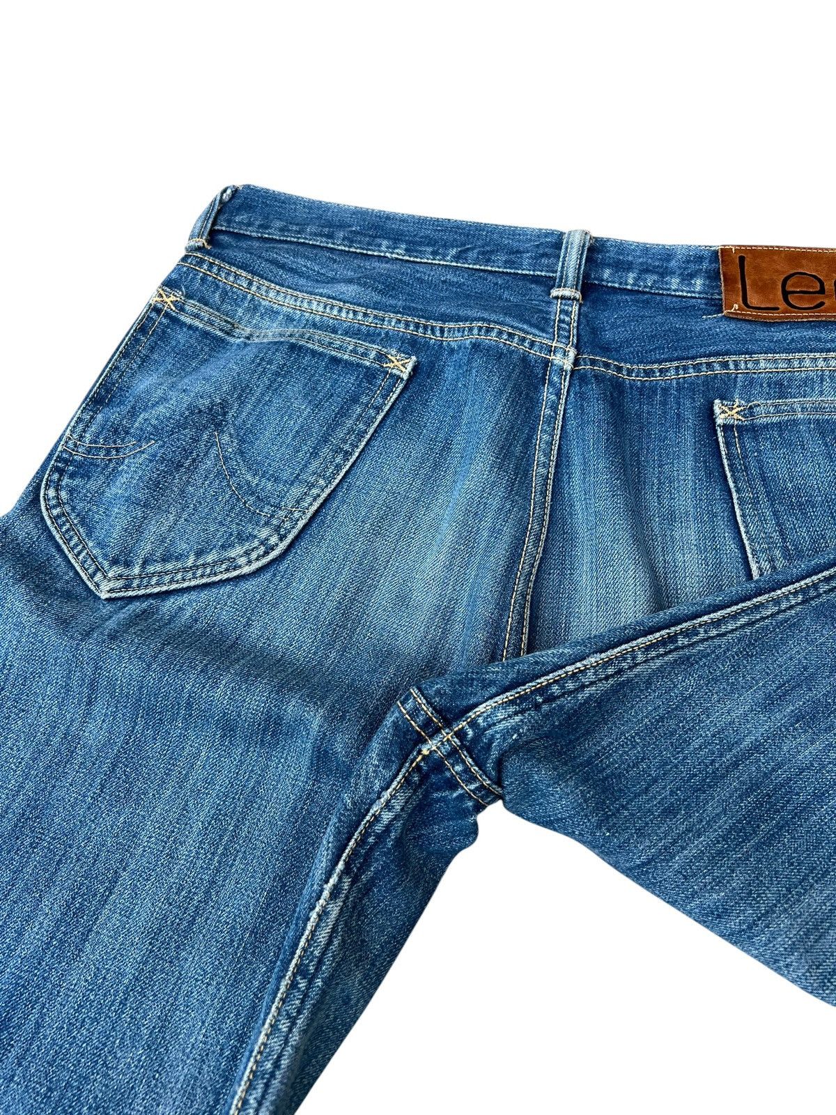 Lee Vintage Lee Lot 02101 Sanforized Faded Denim Selvedge Jeans Size US 31 - 20 Thumbnail