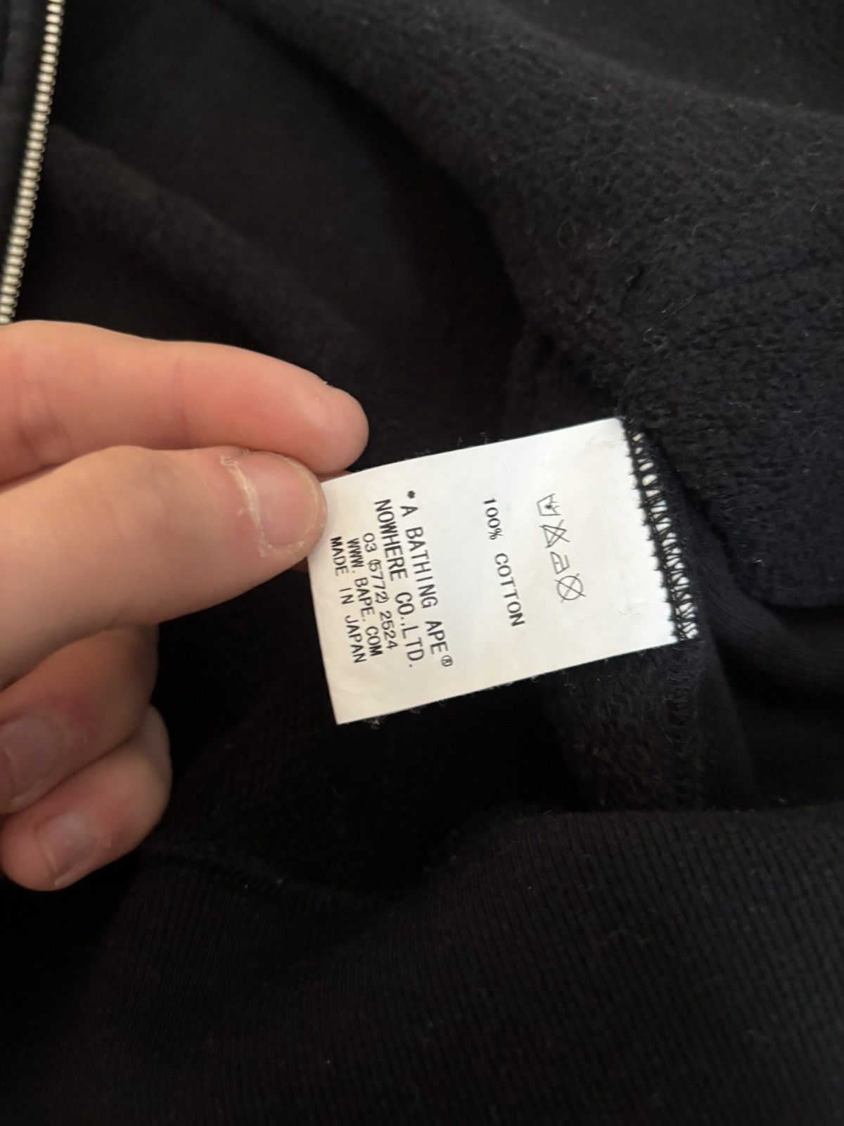 Bape Bape baby milo grills full zip hoodie Size US S / EU 44-46 / 1 - 10 Thumbnail