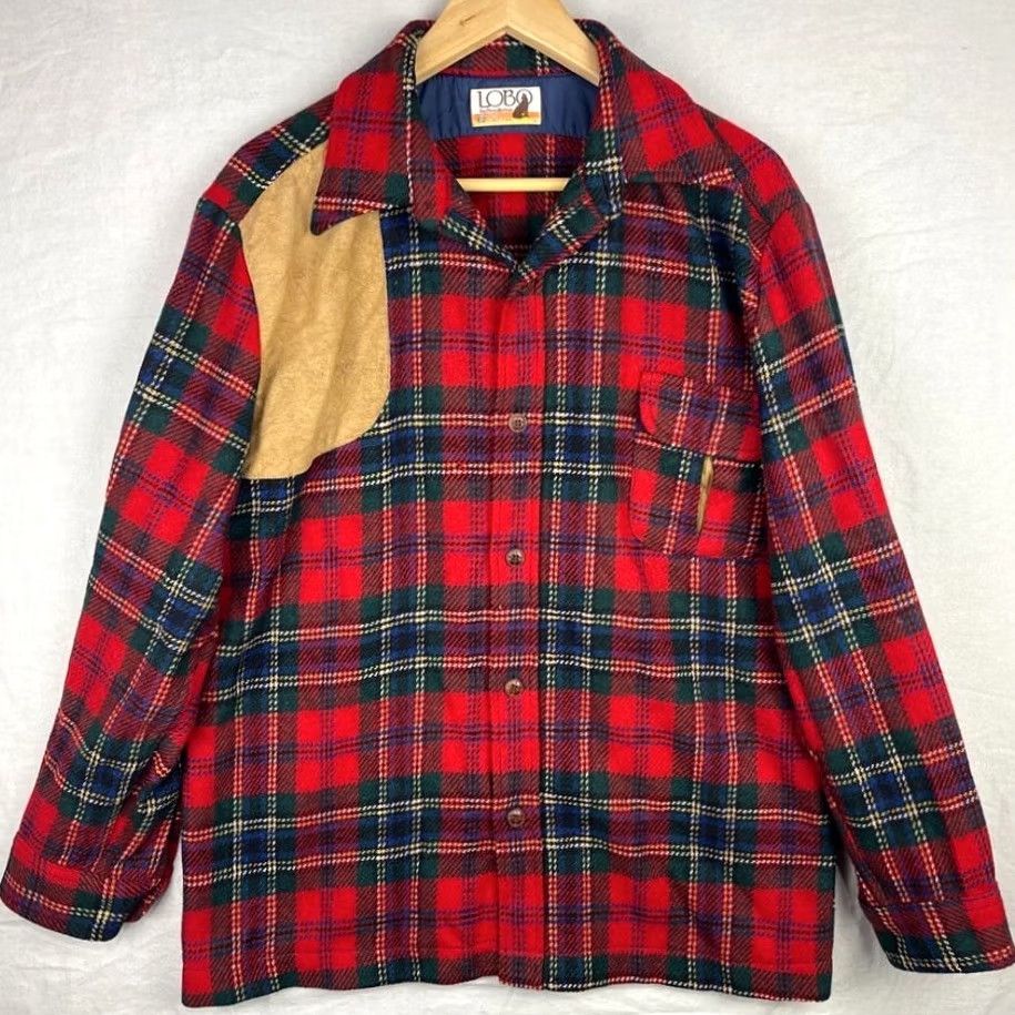 Pendleton VINTAGE Pendleton Lobo Shooting Shirt Mens Large Red Tartan Flannel Button Up Size US L / EU 52-54 / 3 - 2 Thumbnail