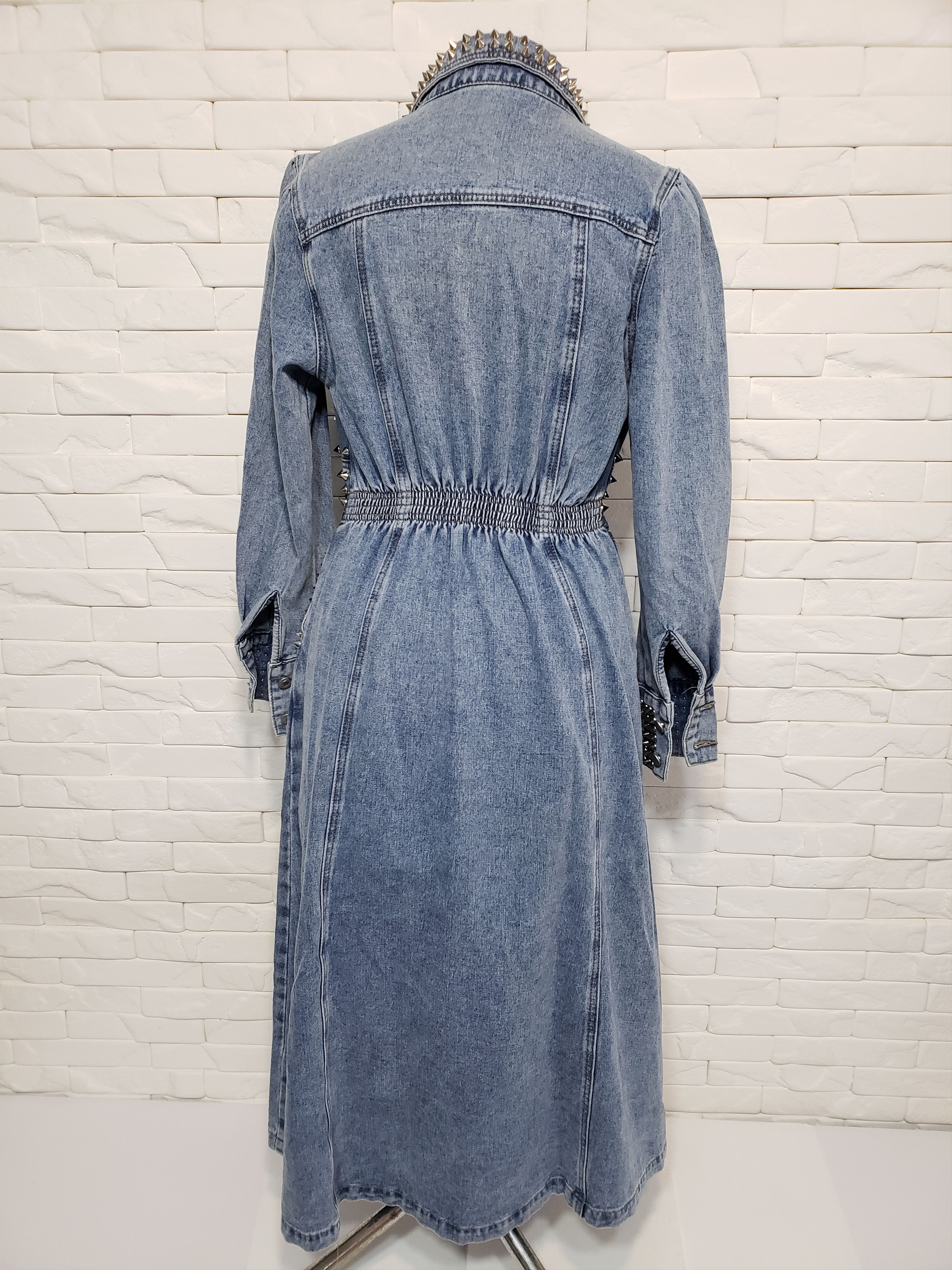 Denim & Co. Women's blue jumpsuit made of wonderful denim. Size 32" / US 10 / IT 46 - 5 Thumbnail