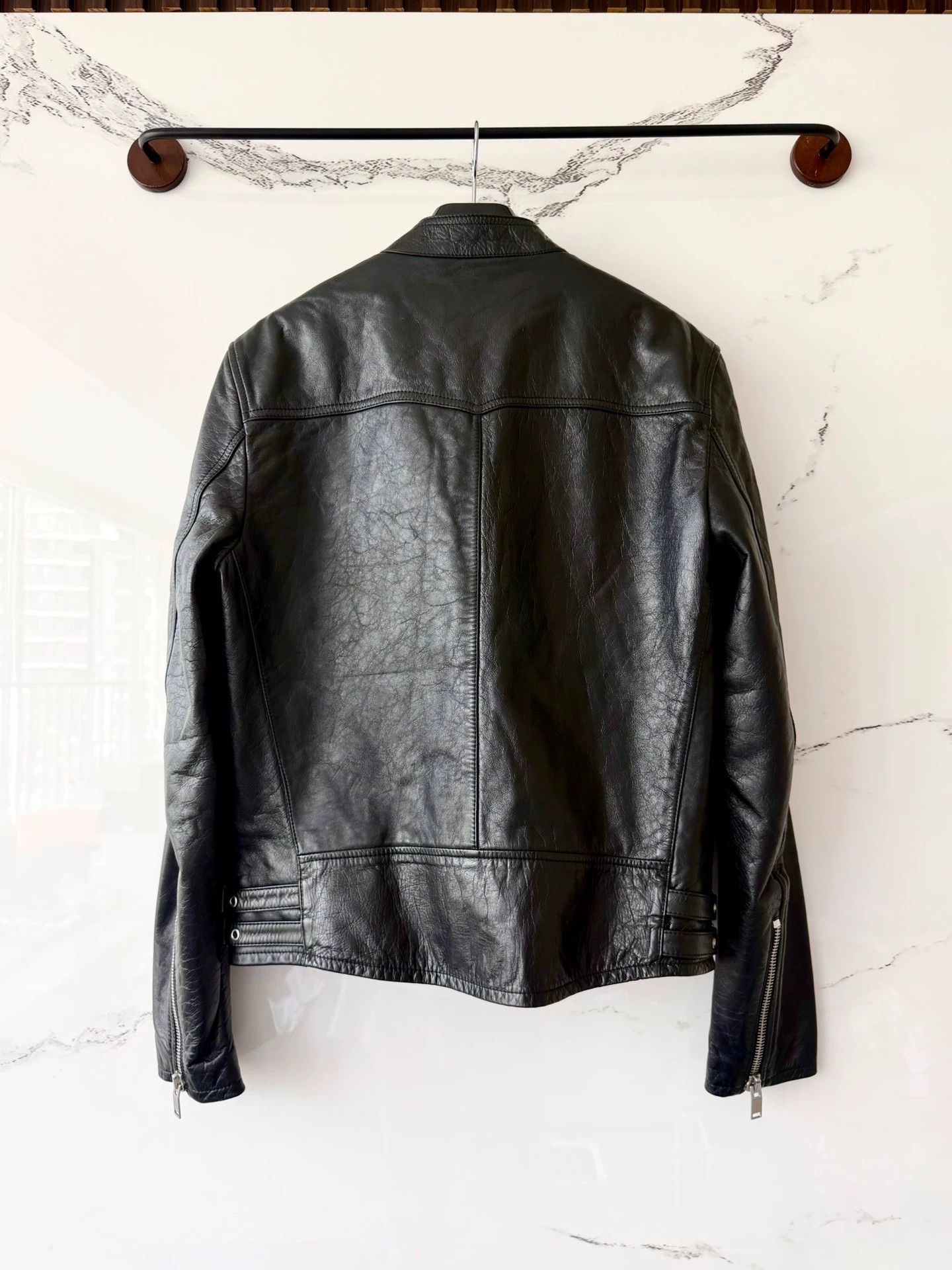 Saint Laurent Paris Saint Laurent 16FW Multi-Zip Leather Motorcycle Jacket Size US L / EU 52-54 / 3 - 2 Thumbnail