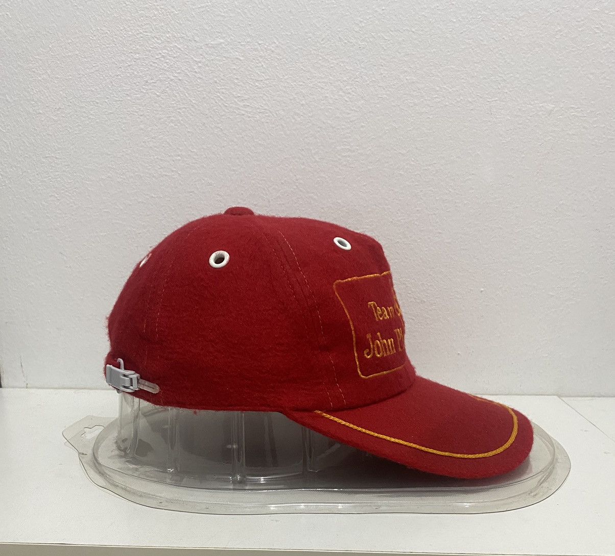 Vintage Vintage Lotus John Player Special F1 Team Racing Wool Hat Size ONE SIZE - 3 Thumbnail