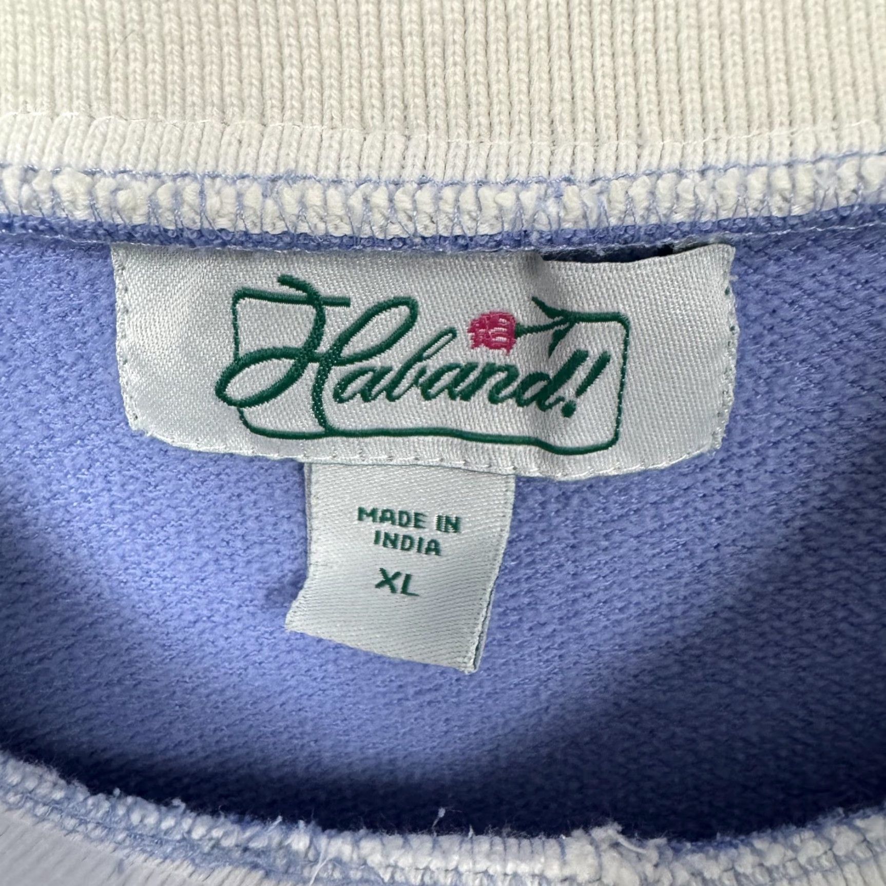 Haband VINTAGE Haband Cardinal Pine Tree Sweatshirt XL Collared Embroidered Birds Winter Women Graphic Print Pine Embroidery Size XL / US 12-14 / IT 48-50 - 5 Thumbnail
