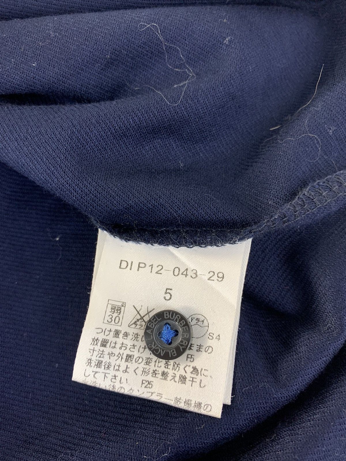 Burberry Hype Burberry Black Label Plain Polo Longsleeve Tee Size US M / EU 48-50 / 2 - 6 Thumbnail