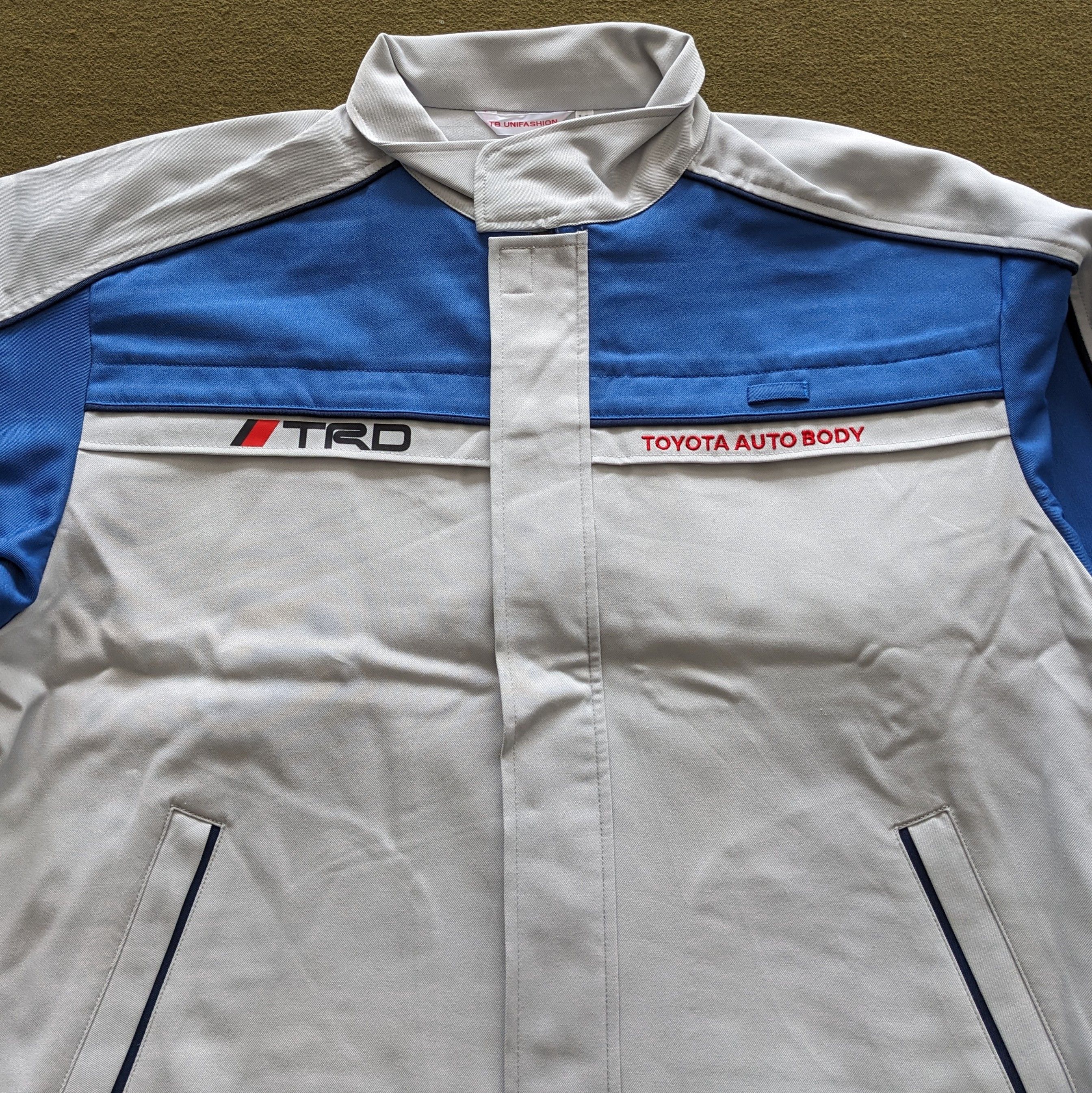 Other Vintage TRD TOYOTA Racing Uniform Workers Jacket Size US XL / EU 56 / 4 - 4 Thumbnail