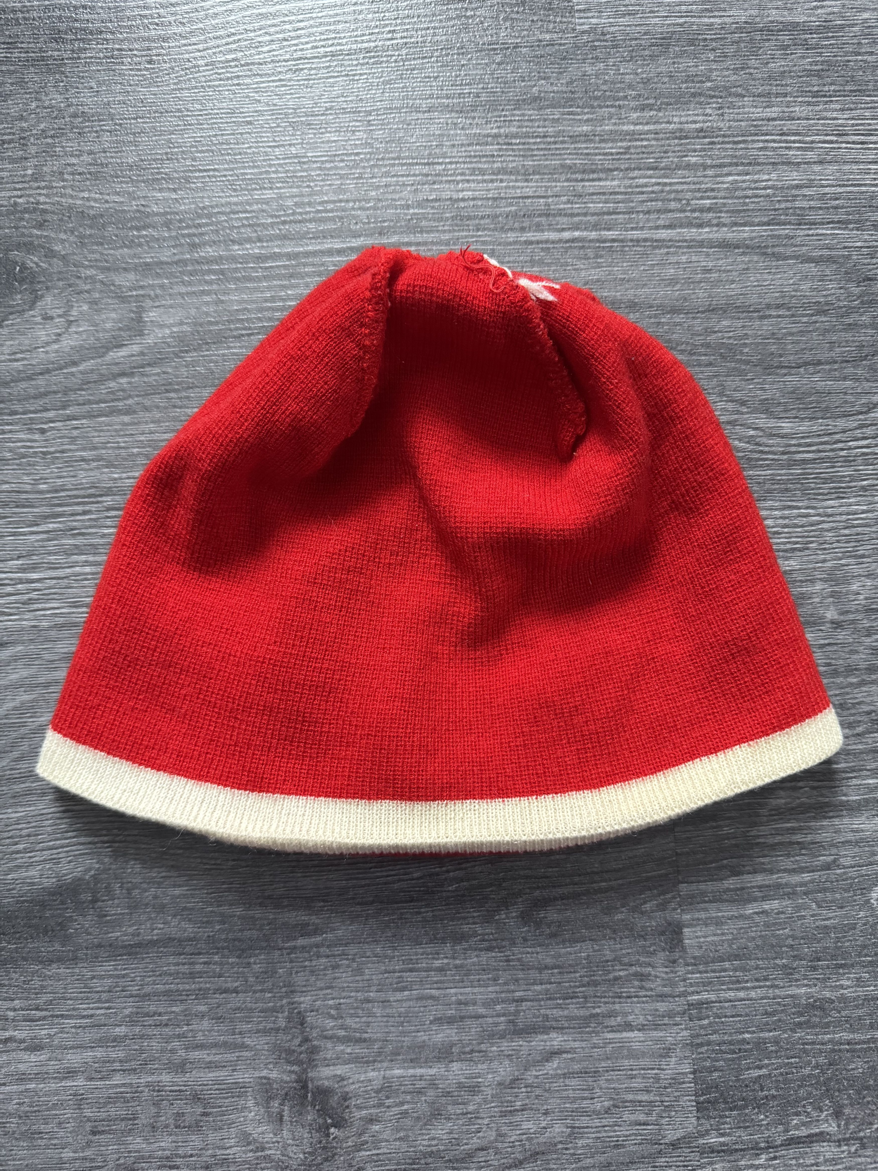 Adidas Vintage 70s - 80s Adidas West Germany Beanie Wool Hat Size ONE SIZE - 4 Thumbnail