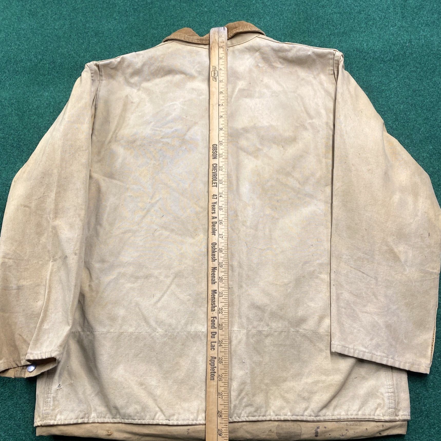 Vintage VINTAGE Hunting Jacket Mens L Brown Duck Canvas Plaid Lined Chore Coat USA Jacket 50s 80s 90s Outdoor Workwear Mens Size US L / EU 52-54 / 3 - 7 Thumbnail