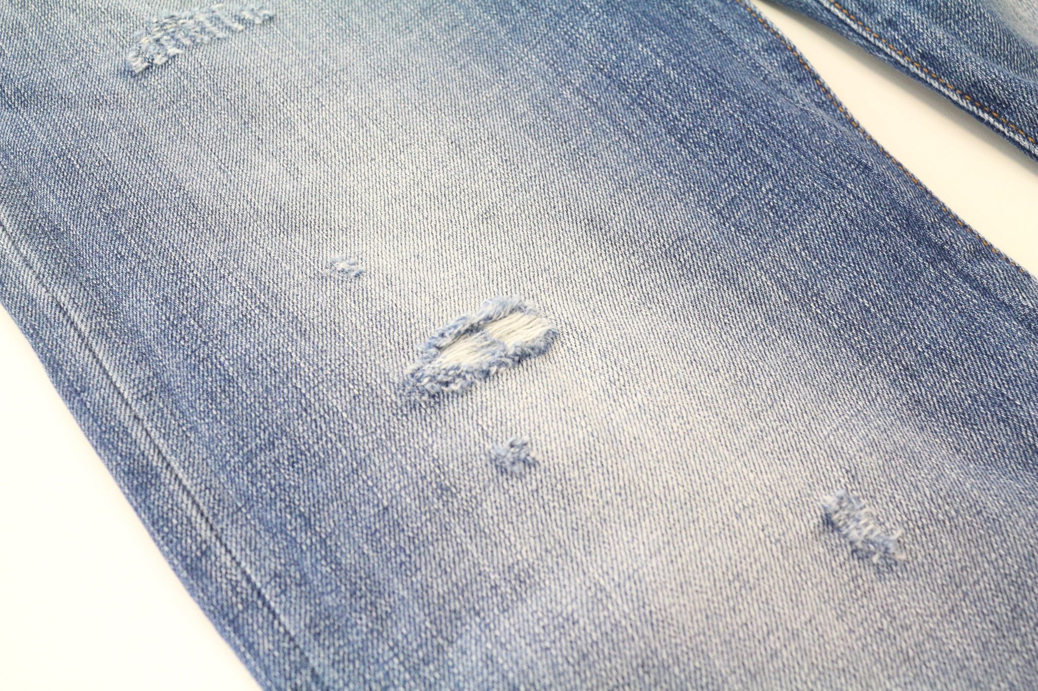 Takeshy Kurosawa TK 08 W34 Blue Distressed Button Slim Jeans 75721 Size US 34 / EU 50 - 13 Thumbnail