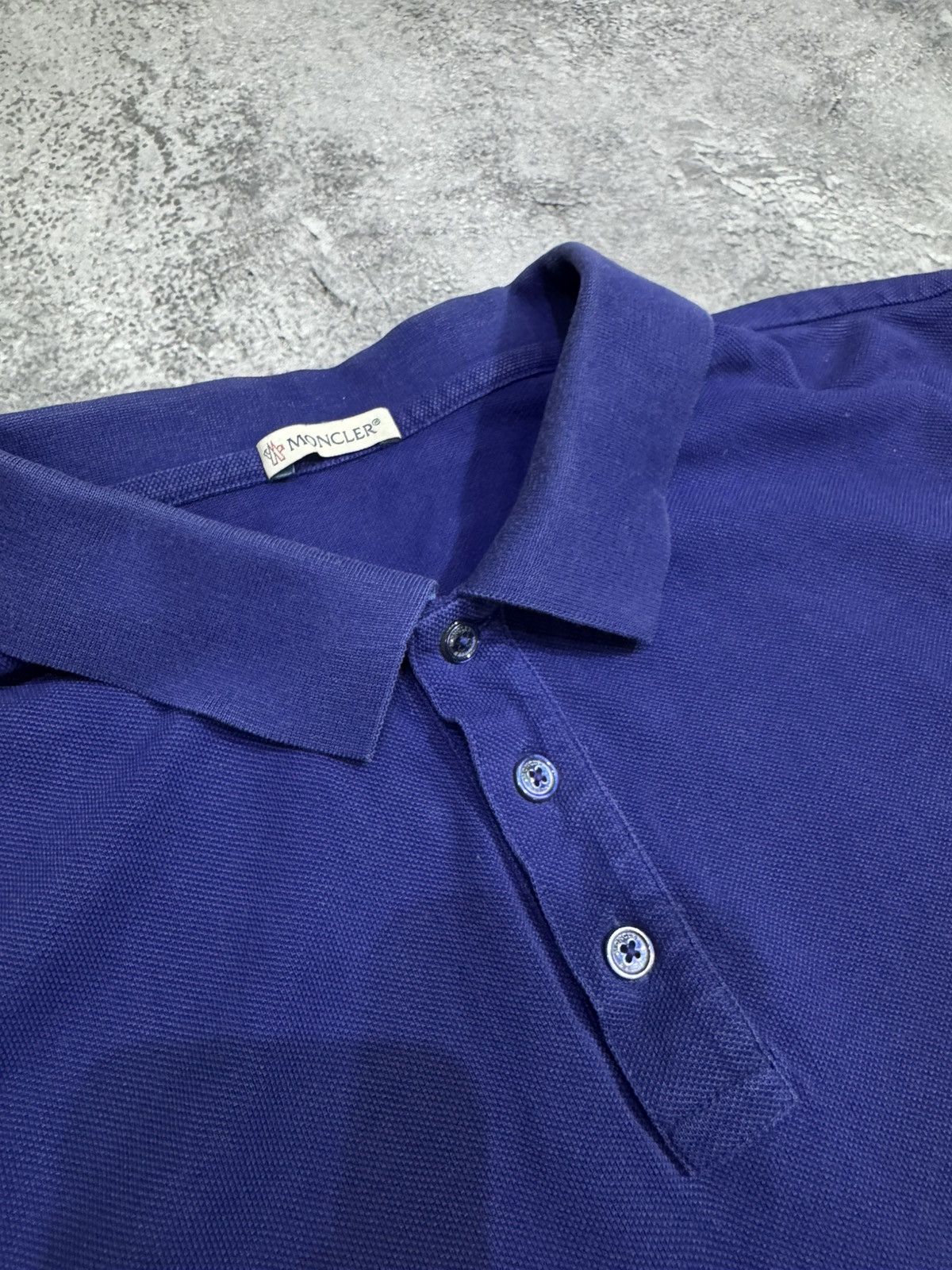 Moncler Moncler Polo Shirt Size US XXL / EU 58 / 5 - 3 Thumbnail